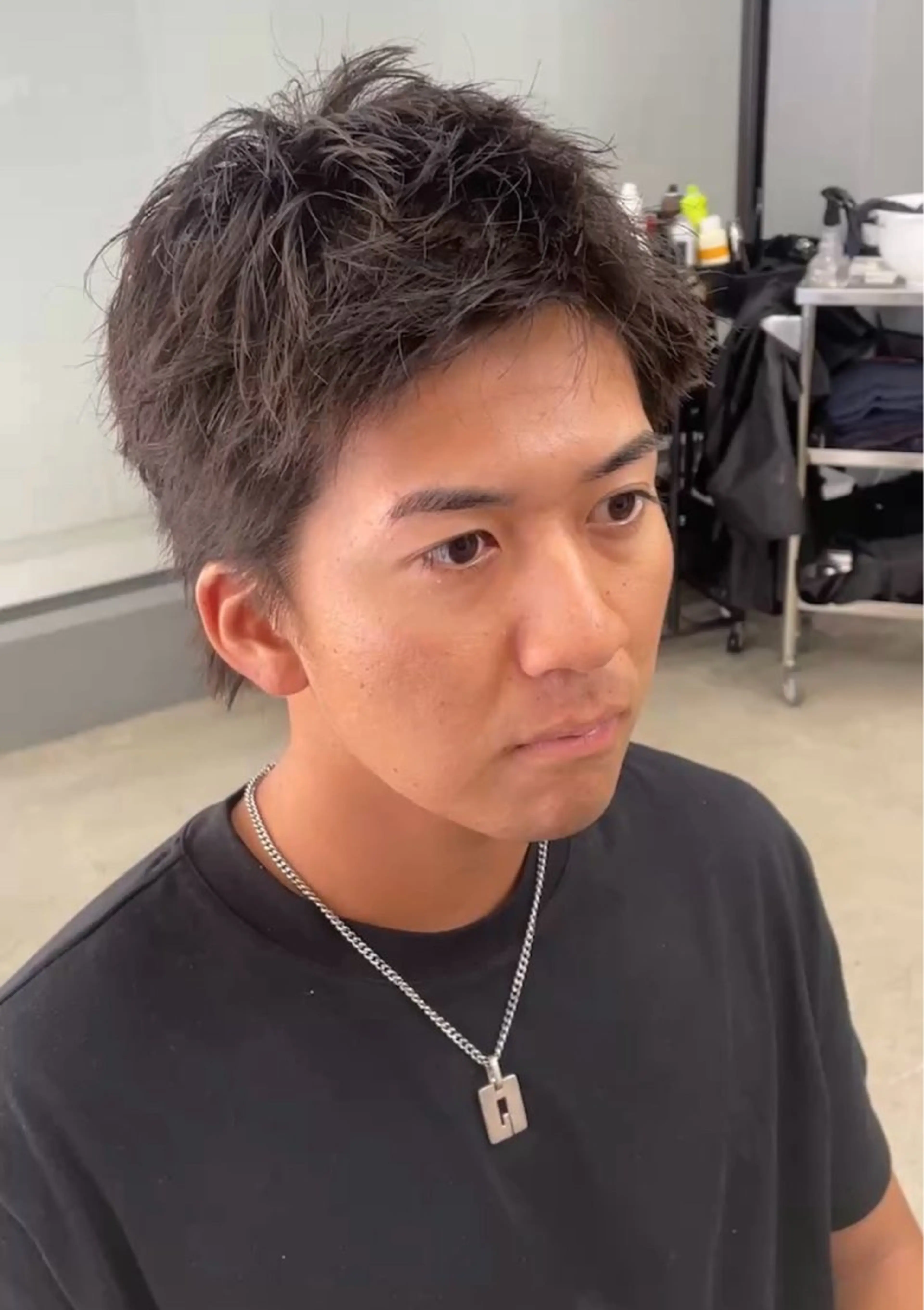 ショート メンズ メンズ専門サロン wokeのヘアスタイル