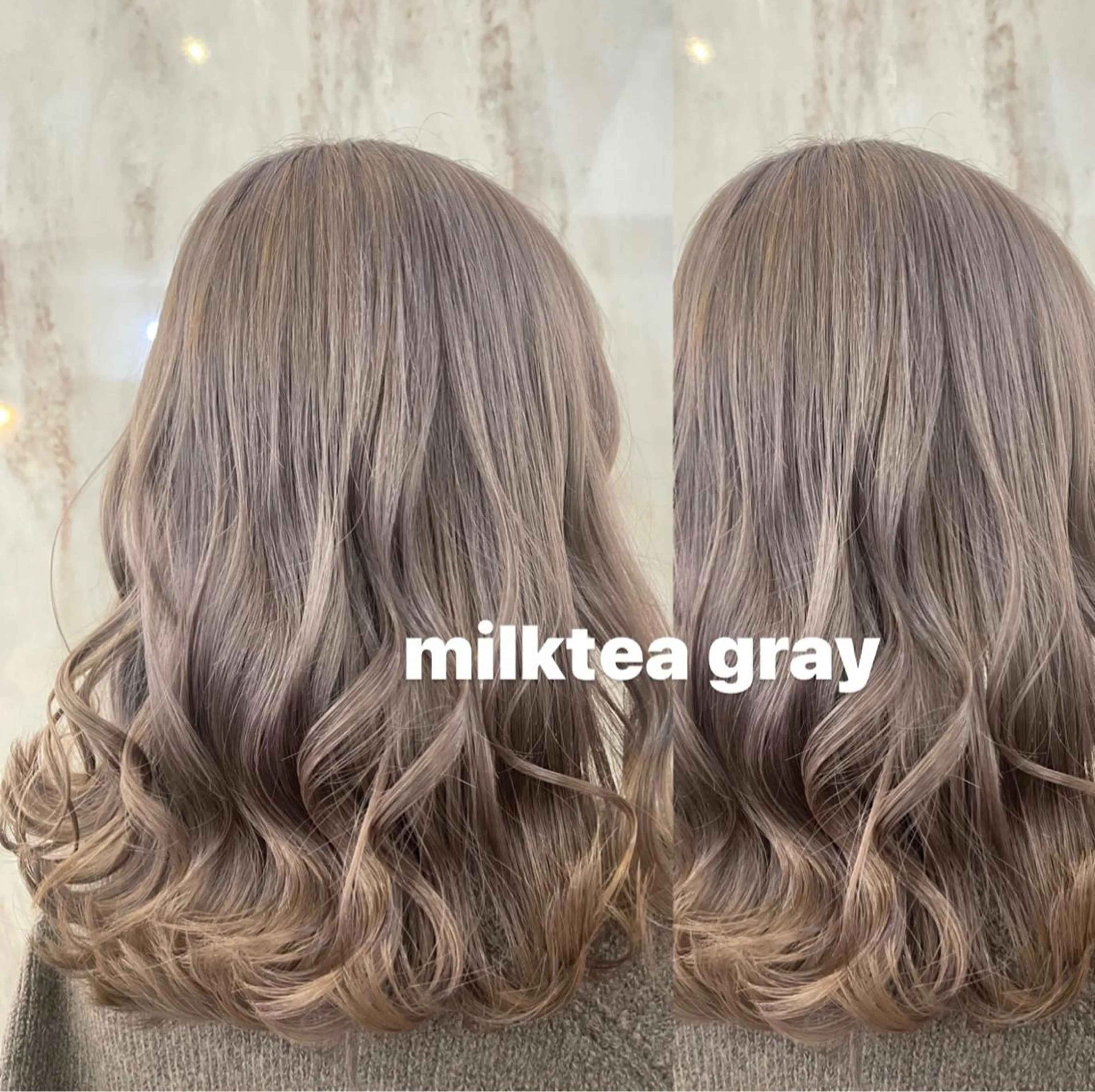カラー バレイヤージュ 黒髪 ブリーチ ブルーカラー ブルーブラック ヘアカラー 🦋💫ami/ 韓国風カラー🦋💫のヘアスタイル