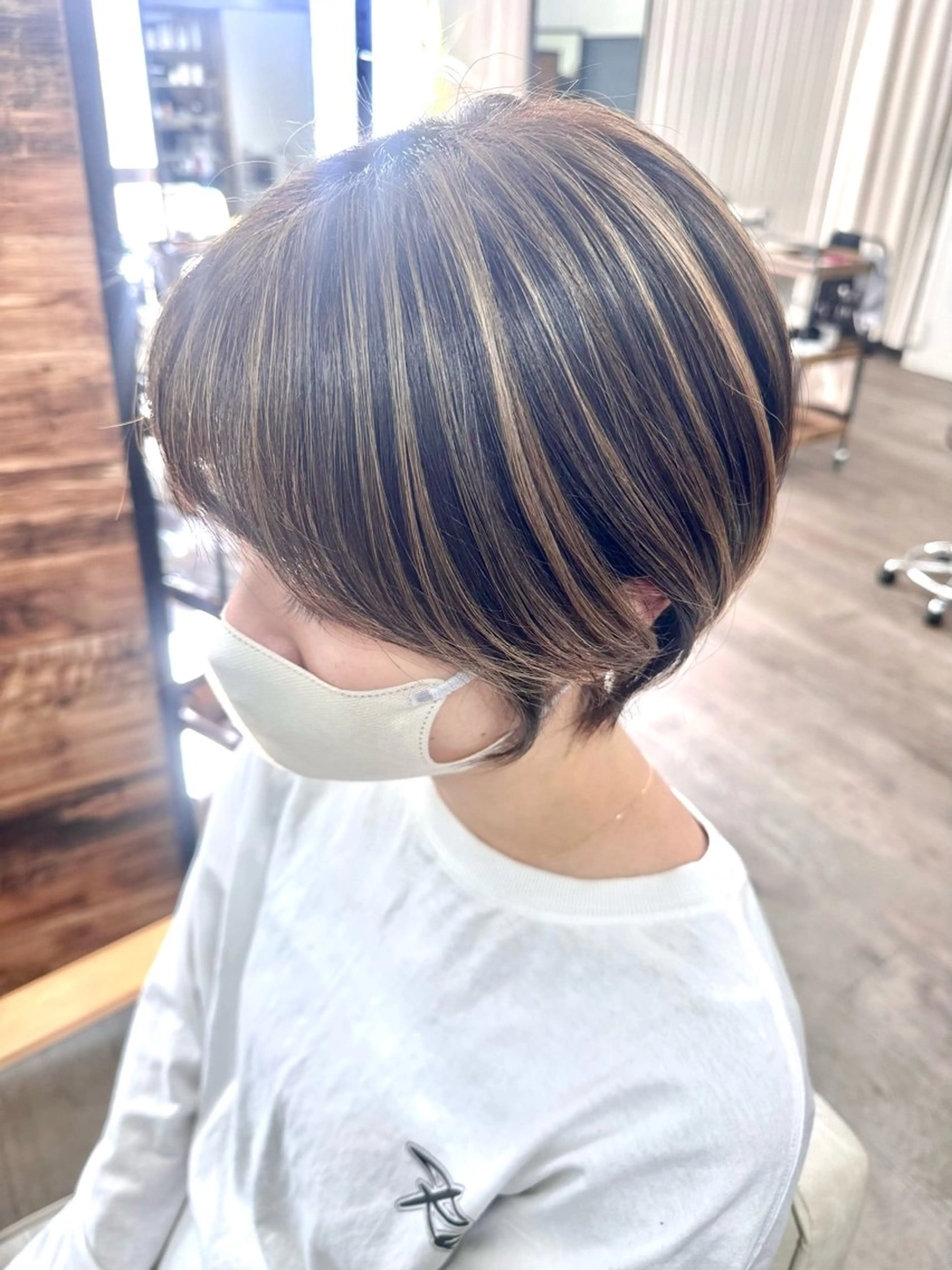 ショート カラー ヘアカラー ruen 上通り　髪質改善＆ショートカット所属・💫熊本上通り💫 田口 紗羅のヘアスタイル