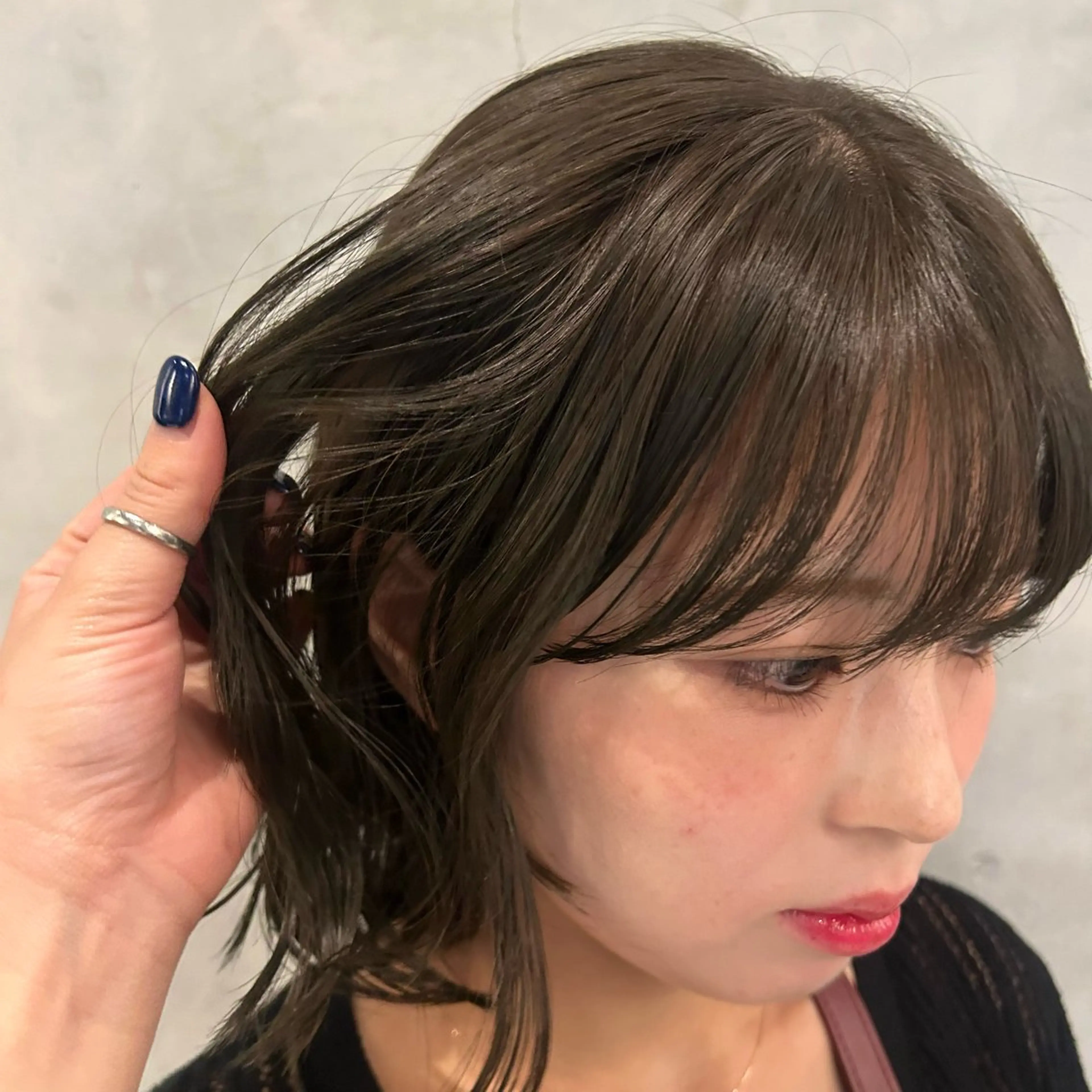 ショート ボブ 透明感/レイヤー/ 髪質改善/あやか🤍のヘアスタイル