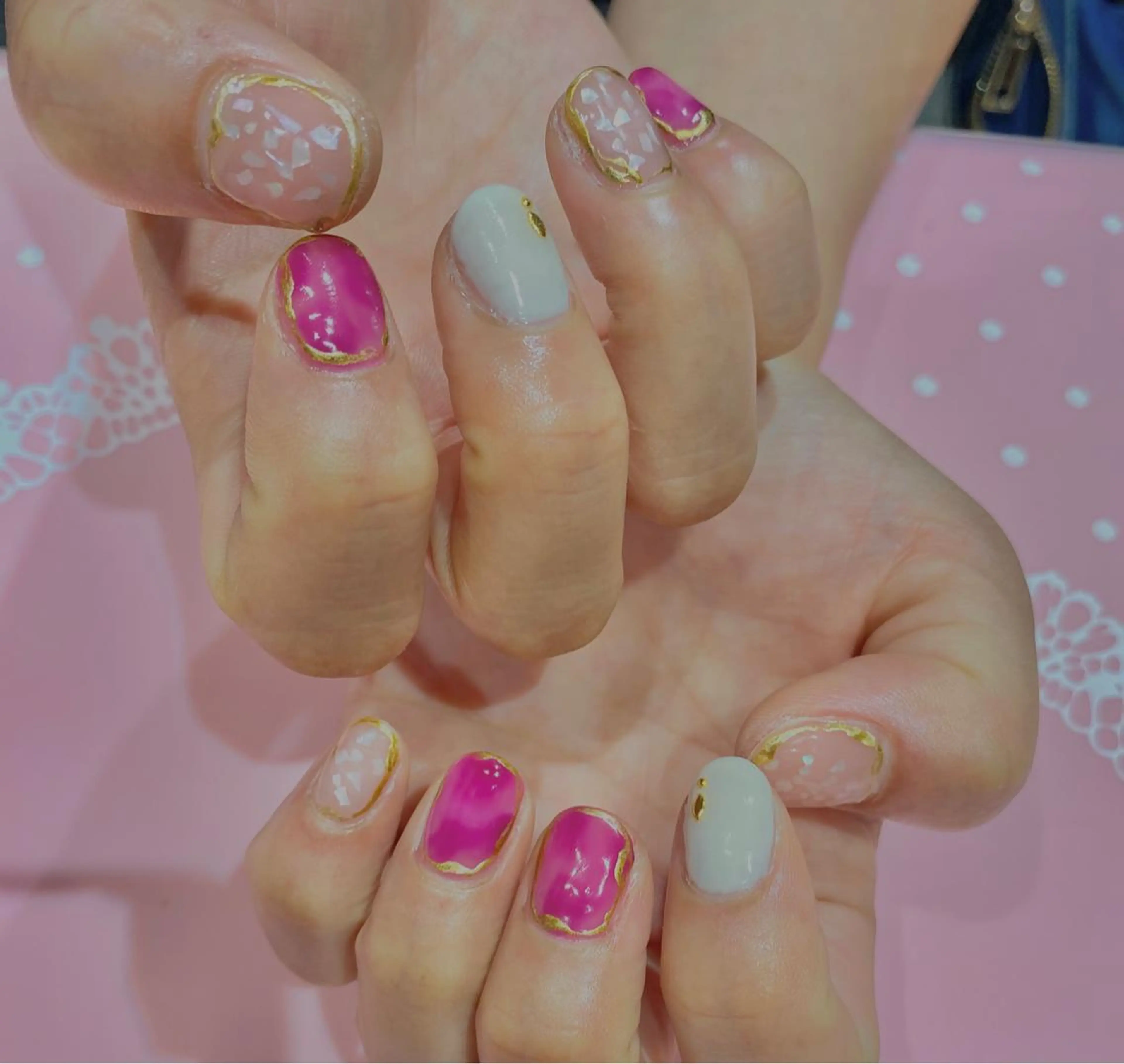 ネイル 夏ネイル VIST☆ ｍａｍｉのネイルデザイン