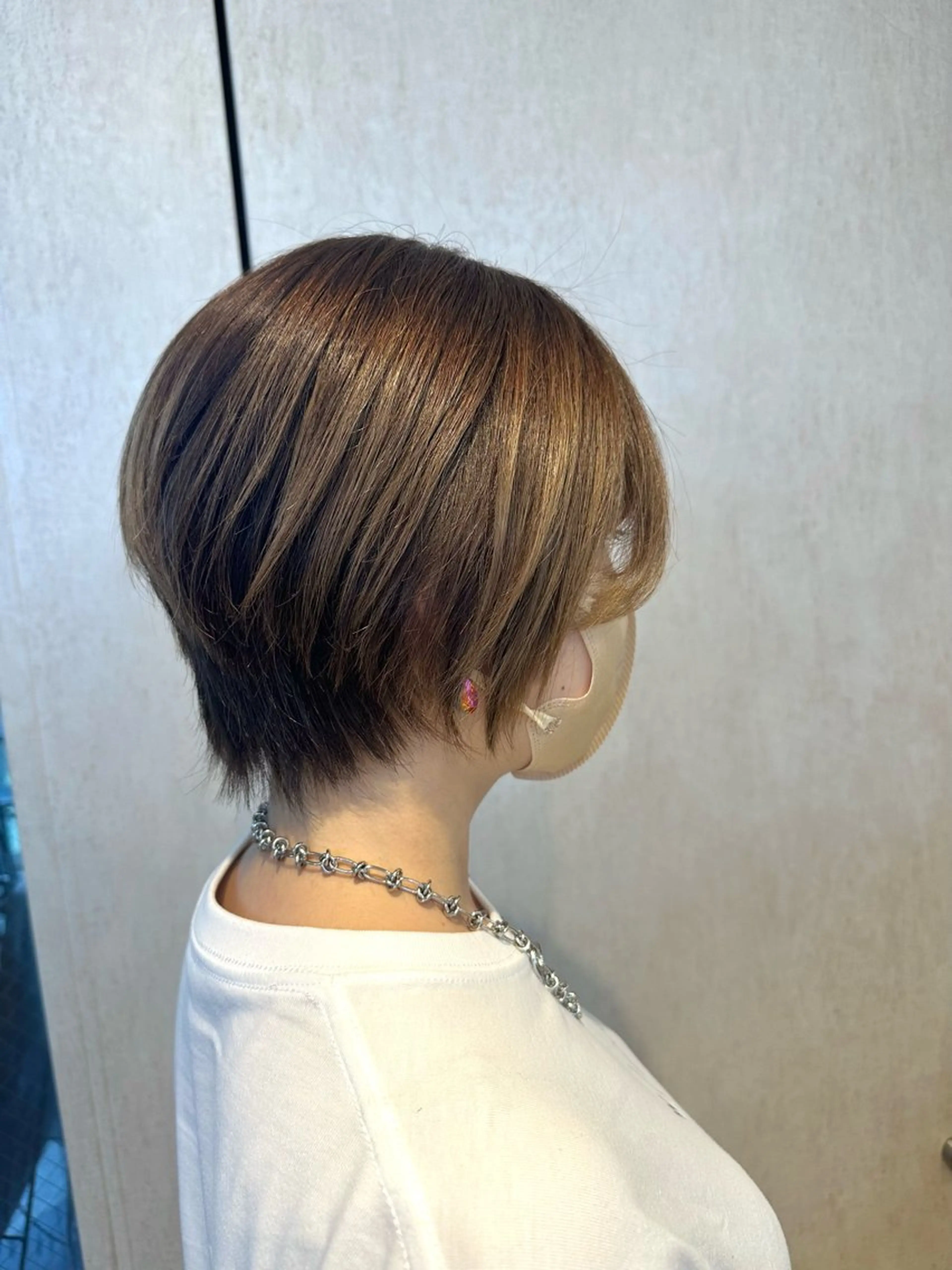 ショート カラー 透明感カラー ショートヘア corona hairdesign KAZUE MAEDA所属・マエダ　カズエ🫶 coronahairのヘアスタイル