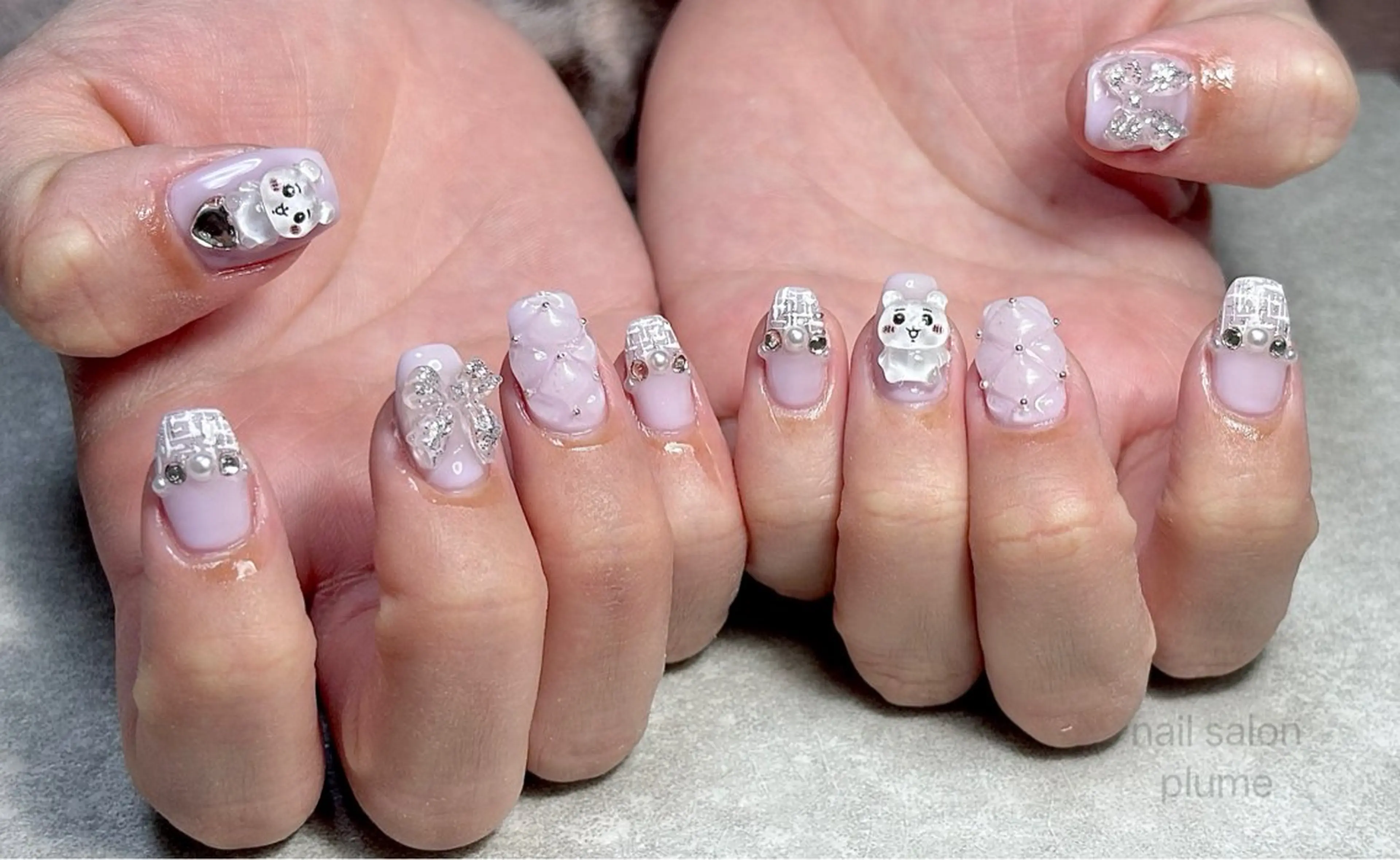ネイル 持ち込み nail salon plumeのネイルデザイン