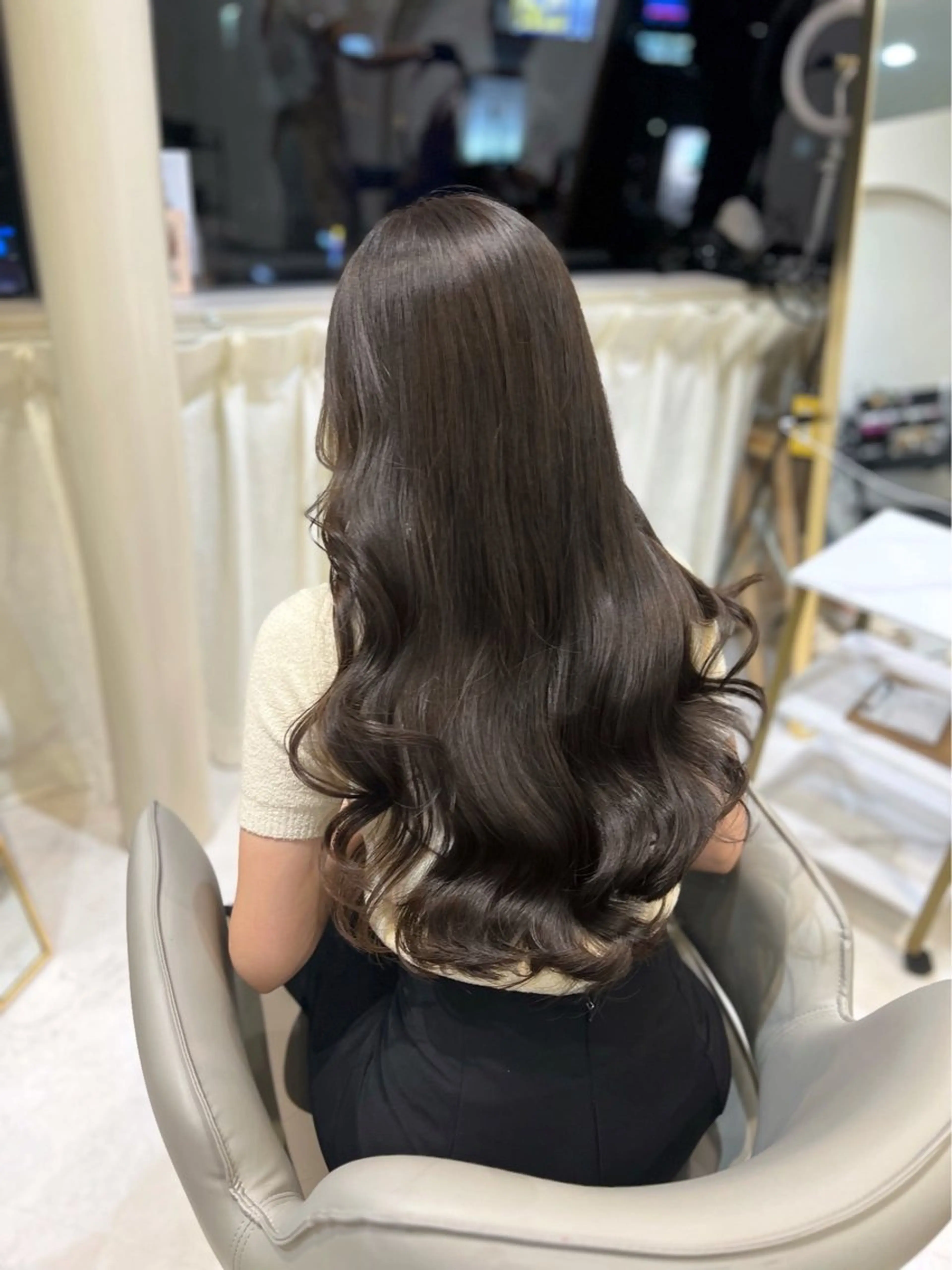 ロング カラー 🖤韓国･網紅 KOYUKI🖤のヘアスタイル