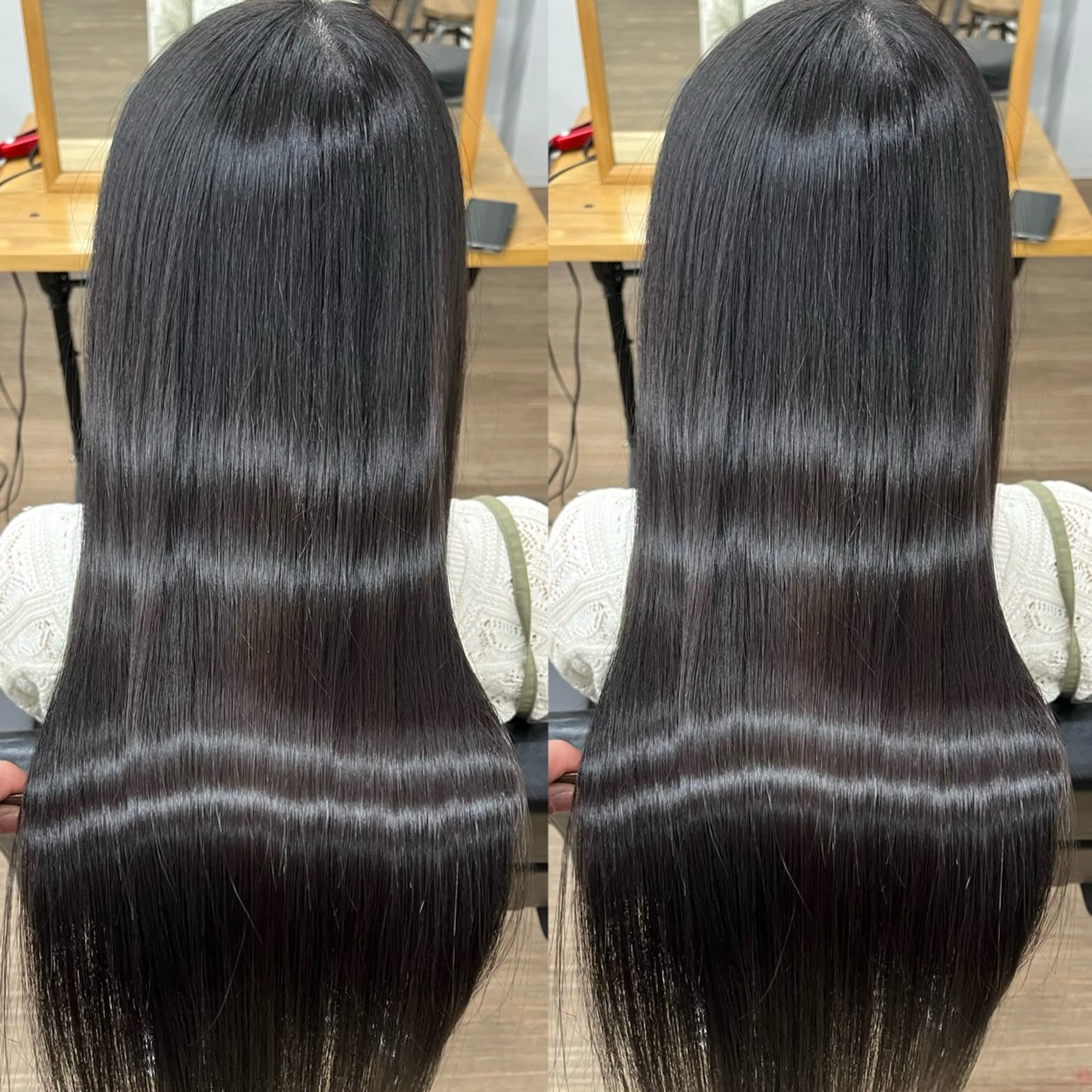 ロング カラー パーマ ヘアアレンジ メンズ ダブルカラー 顔周りカット 髪質改善 レイヤーカット トリートメント トリートメント 💎髪質改善特化💎 RUITOのヘアスタイル