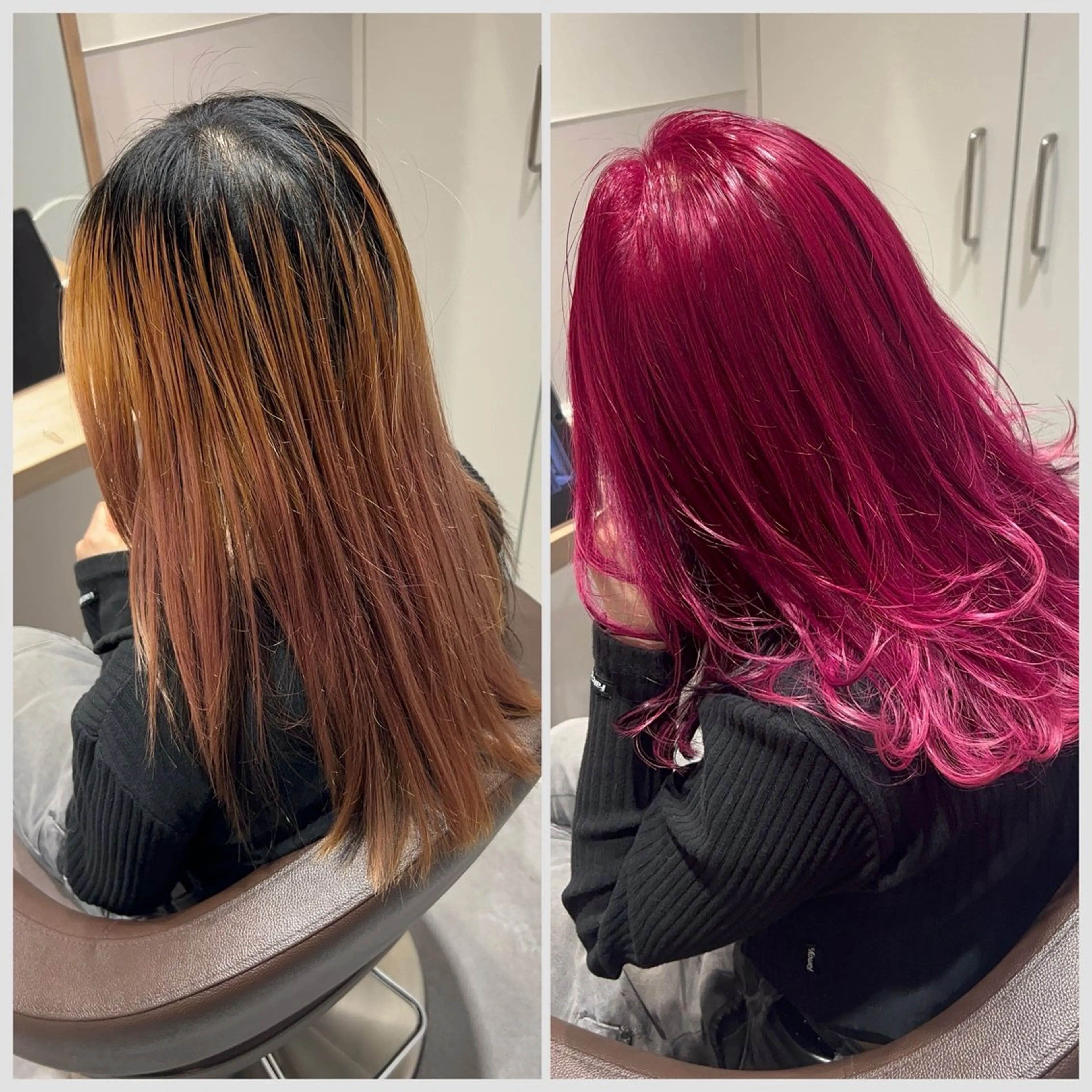 ミディアム カラー ヘアカラー SALOWIN 神戸三宮店所属・【三宮/ブリーチ なしカラー】高田祐也のヘアスタイル