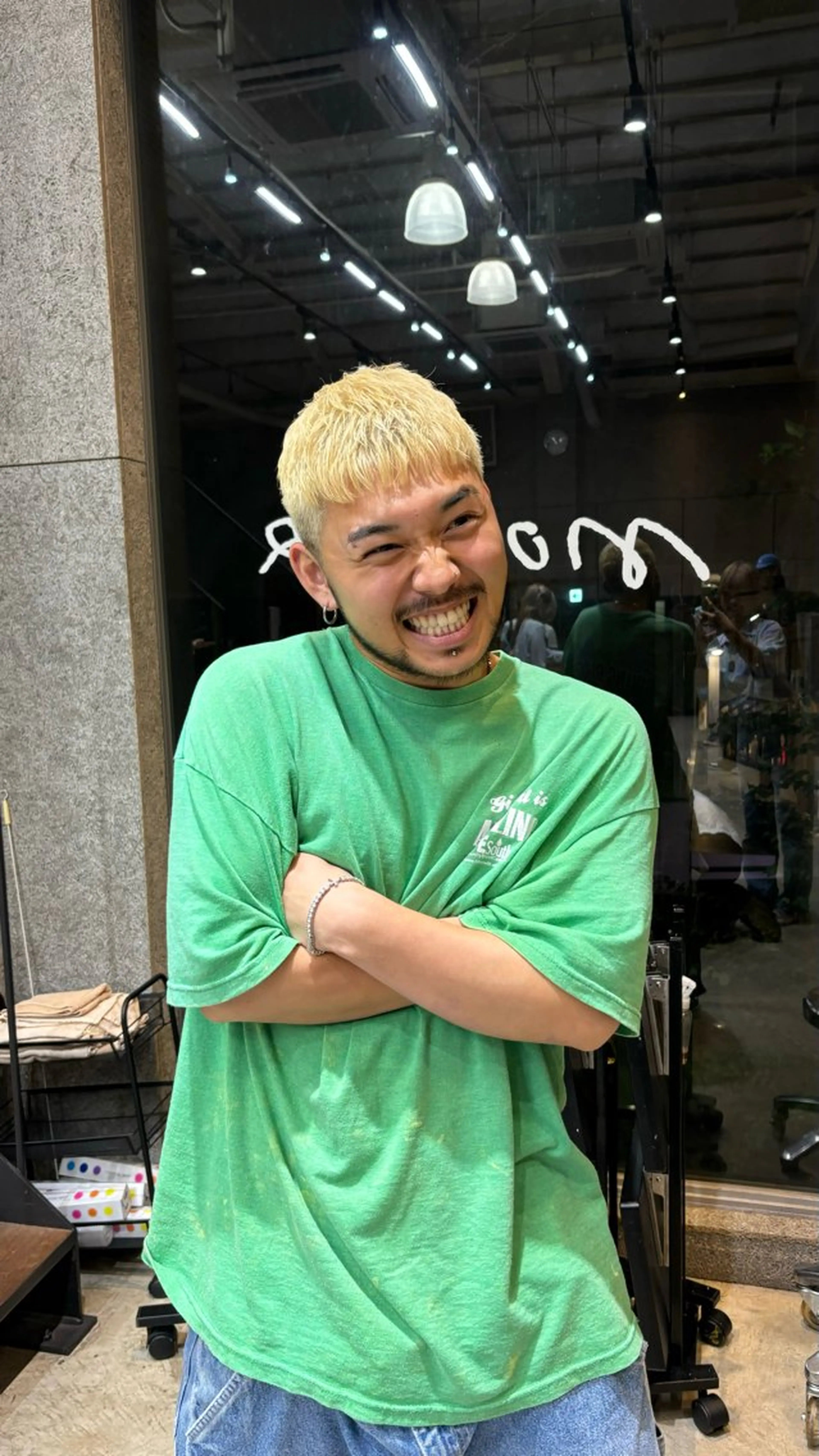 💥メンズ限定クーポン💥トリプルカラー(2ブリーチ＋カラー)＋カット＋トリートメントの写真