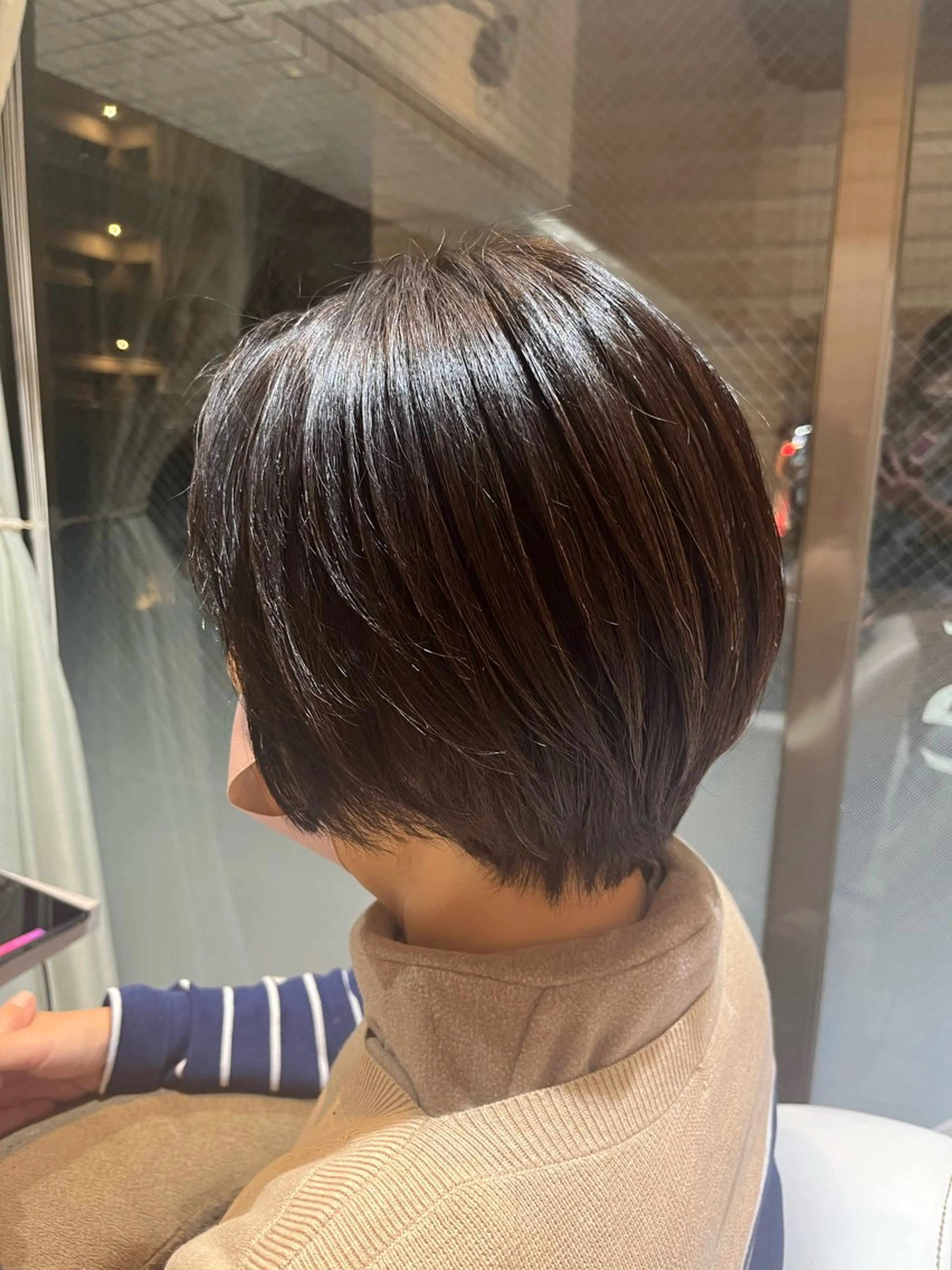 ショート ショートボブ ボブ 似合わせカット ショートヘア 須藤 百合香のヘアスタイル