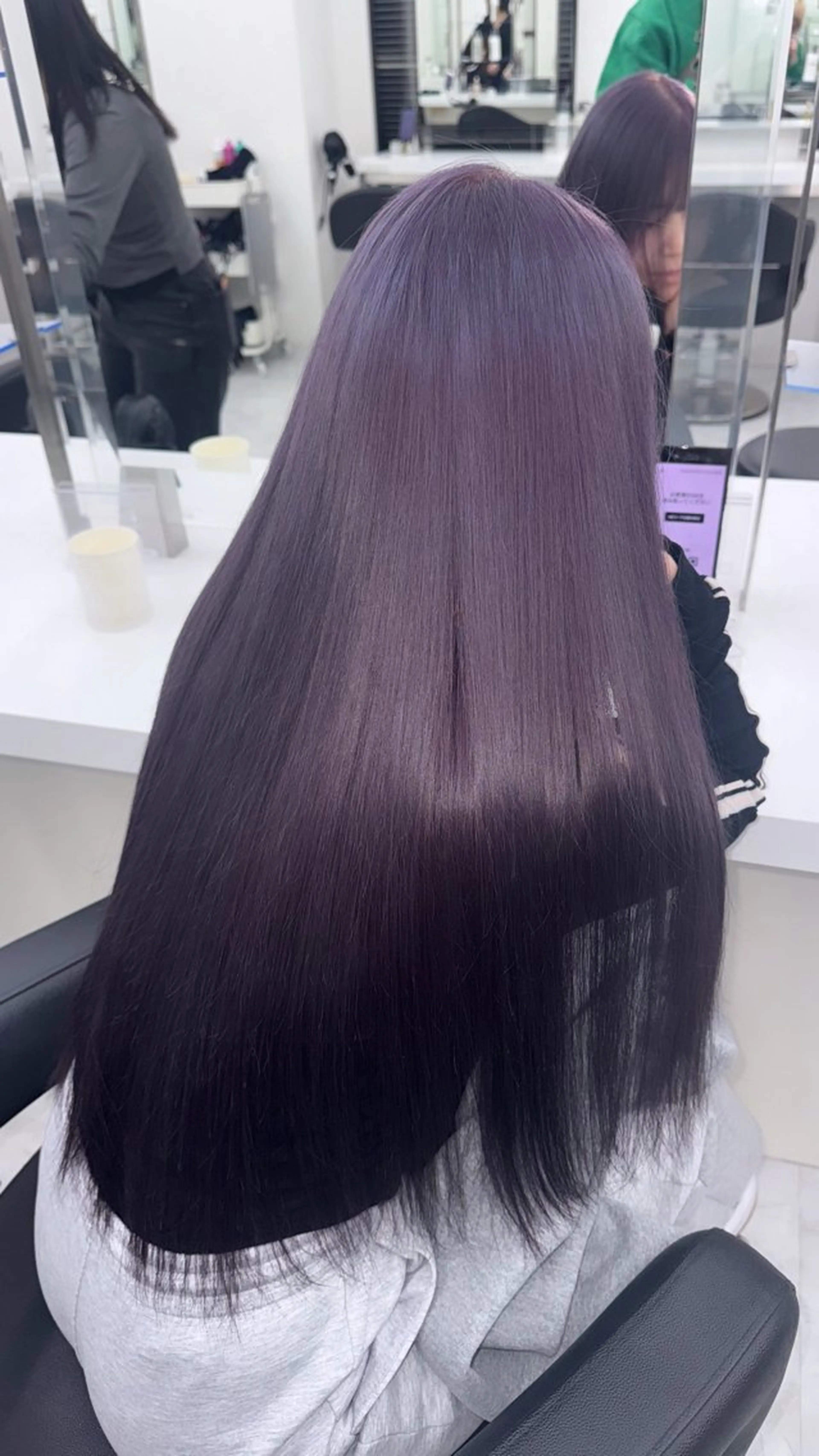 カラー ヘアカラー トリートメント 🌛ハイトーン/ パーマ/MANA🩶のヘアスタイル