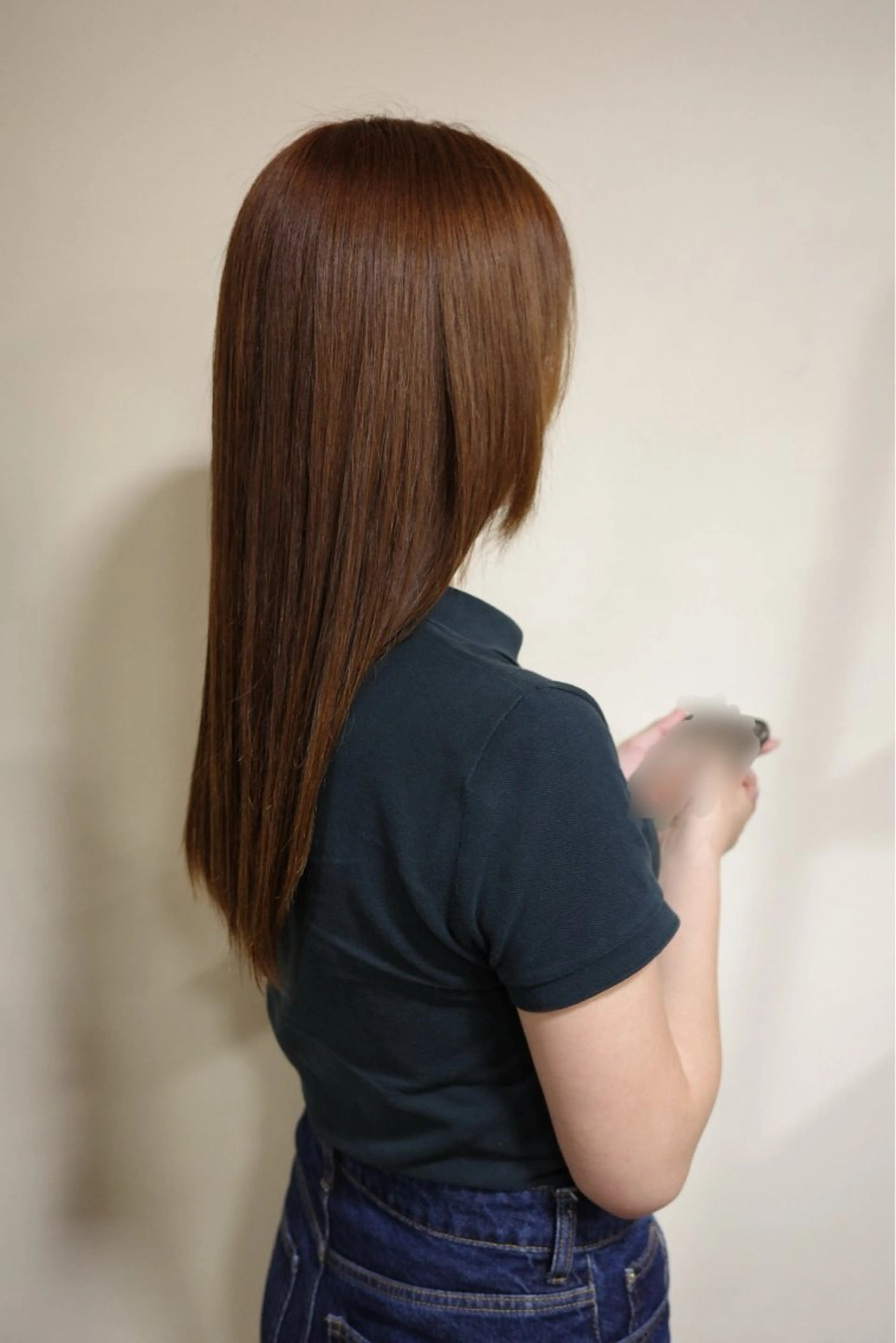 ロング カラー ブリーチ ブラウンカラー 透明感カラー ブリーチなしカラー ヘアカラー boucle所属・浅岡 昭汰のヘアスタイル