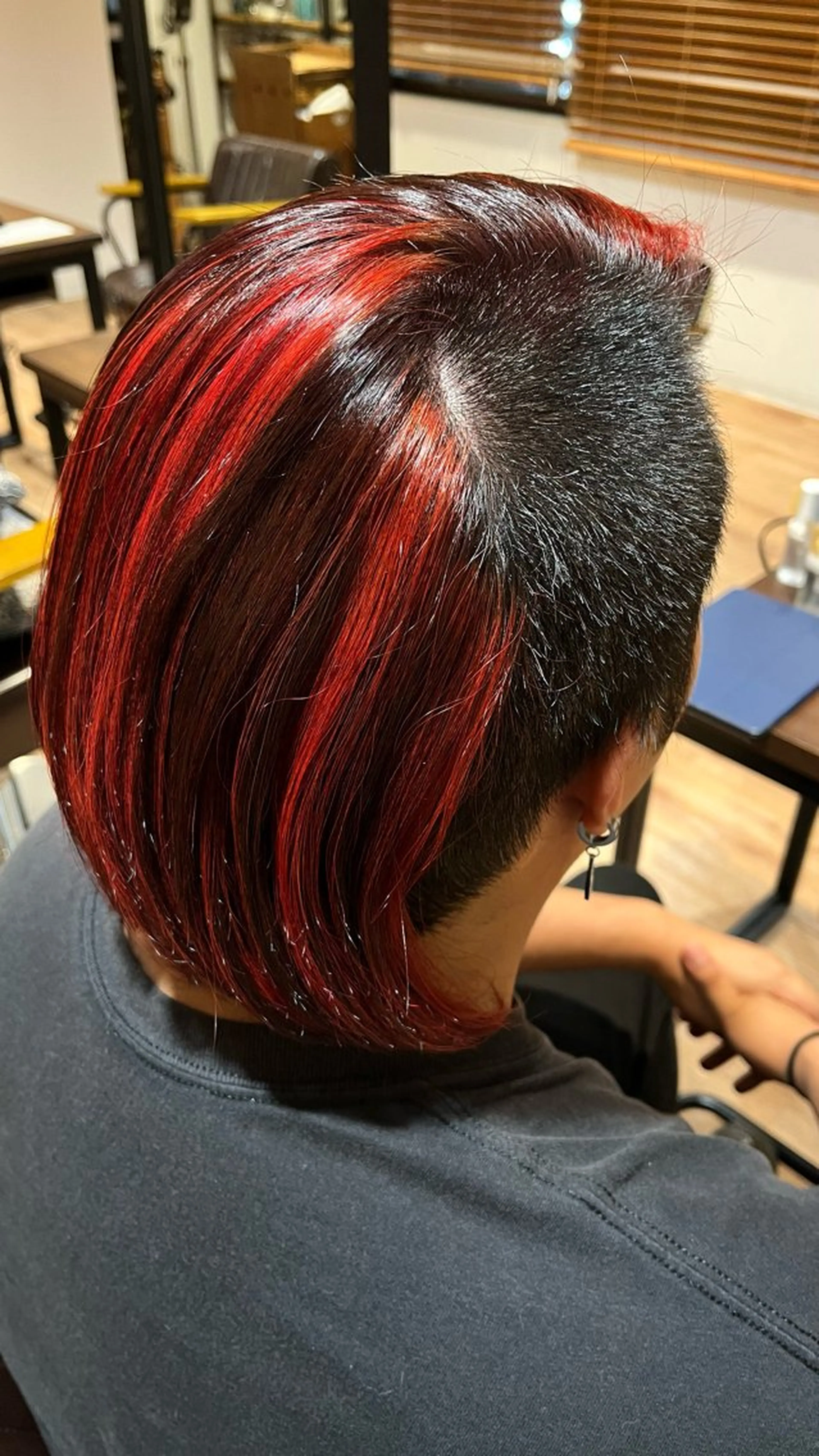 メンズ メンズハイライト カットモデル募集中/ 関根舞桜のヘアスタイル