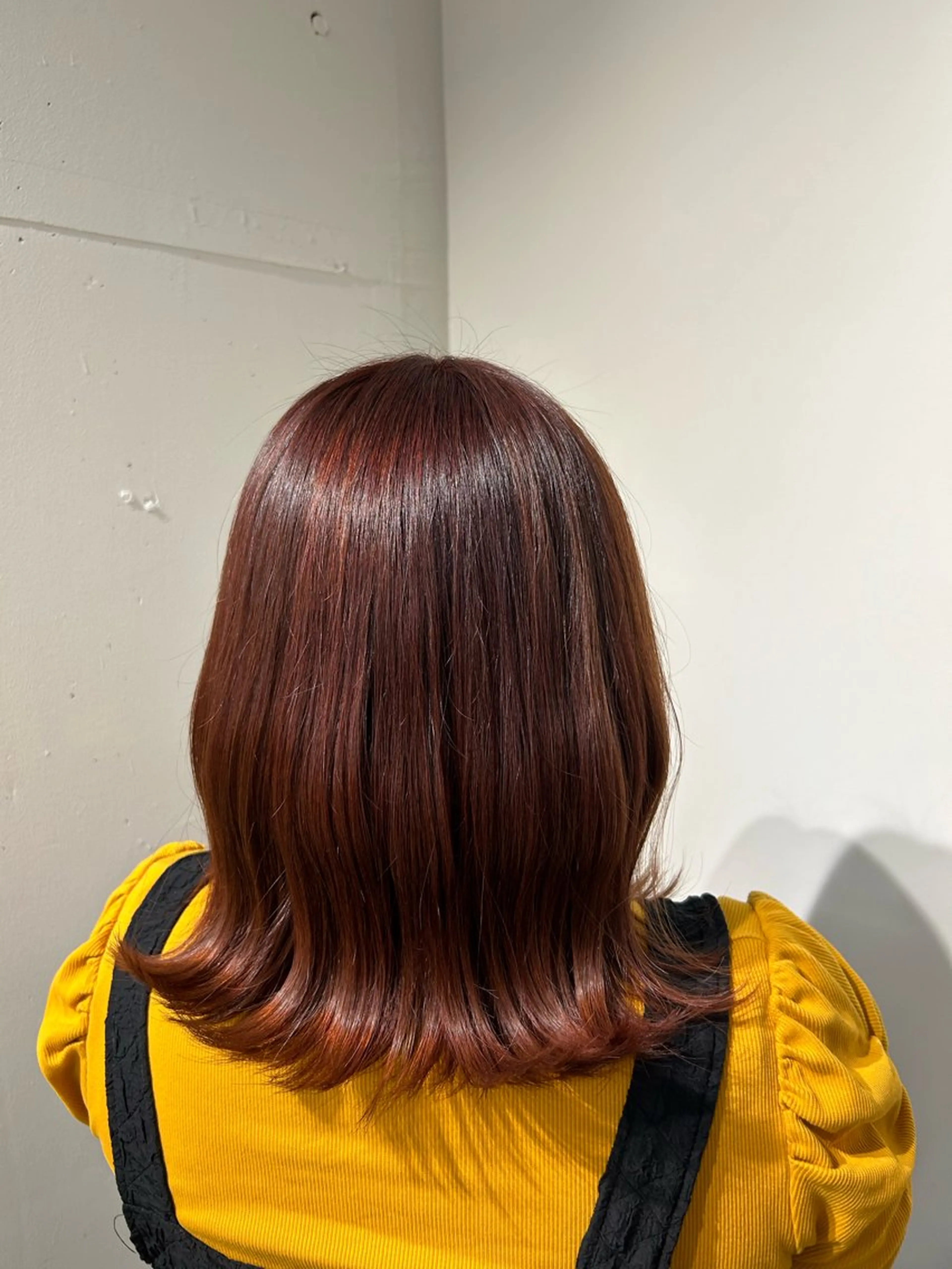 ミディアム カットモデル募集/ 万代/関谷　朋実のヘアスタイル