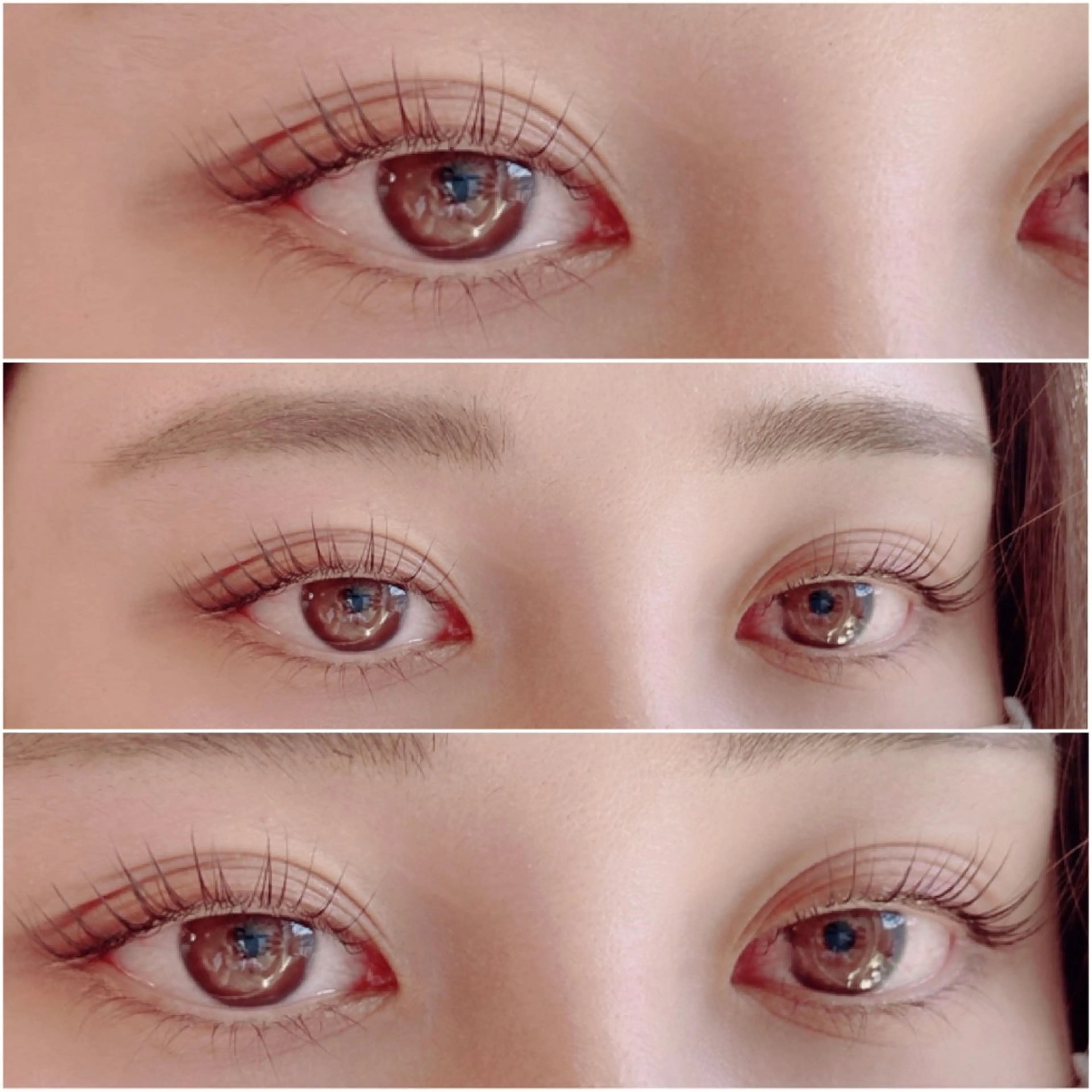 マツエク・マツパ ケラチンラッシュリフト 韓国風マツエク パリジェンヌラッシュリフト まつげパーマ 一重×まつ毛パーマ マツパ オーダーメイドまつげ ＆まゆげ.RIKAのマツエク・マツパデザイン