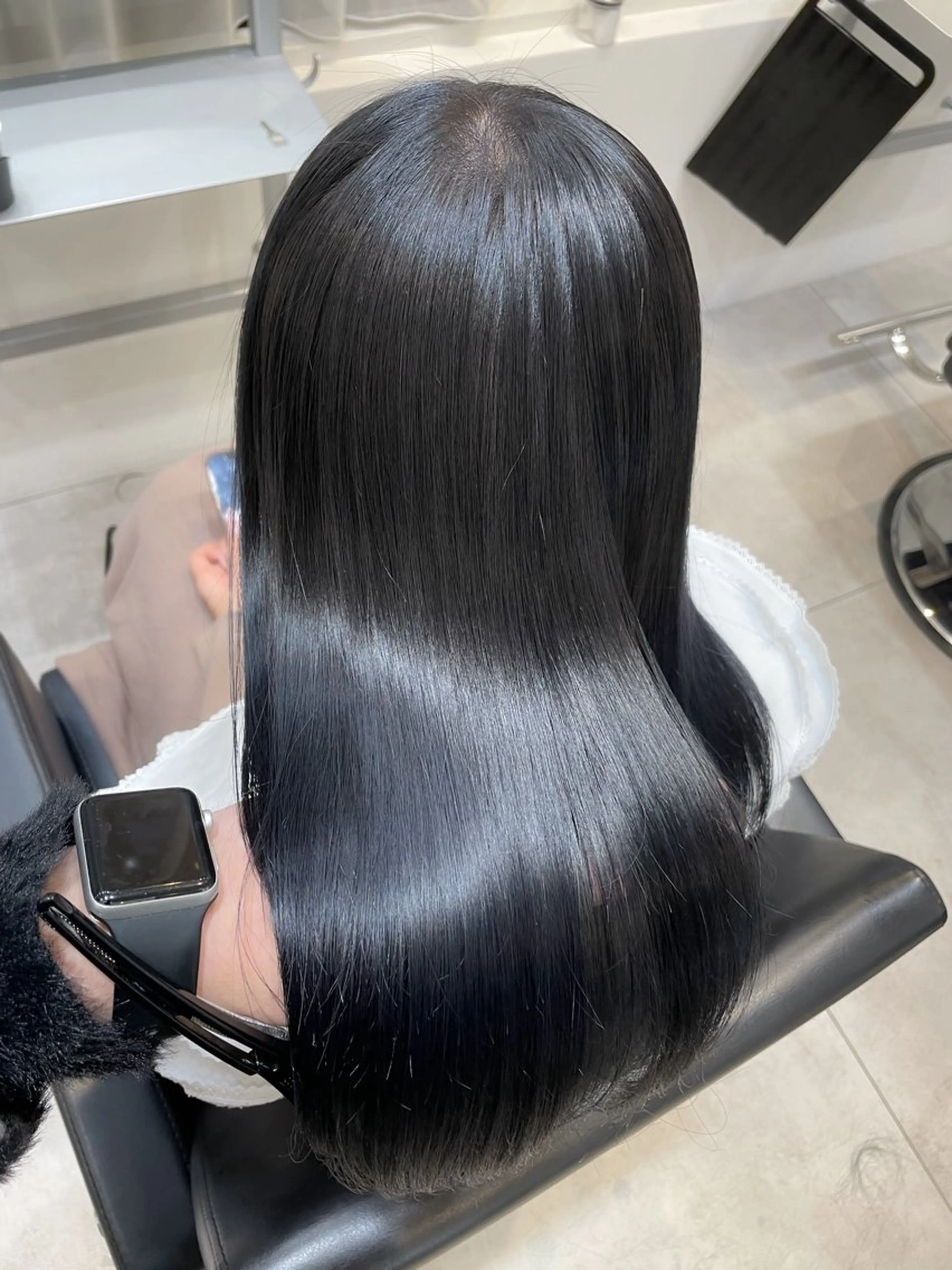 ロング カラー カット ヘアカラー トリートメント 佐藤 悠汰のヘアスタイル