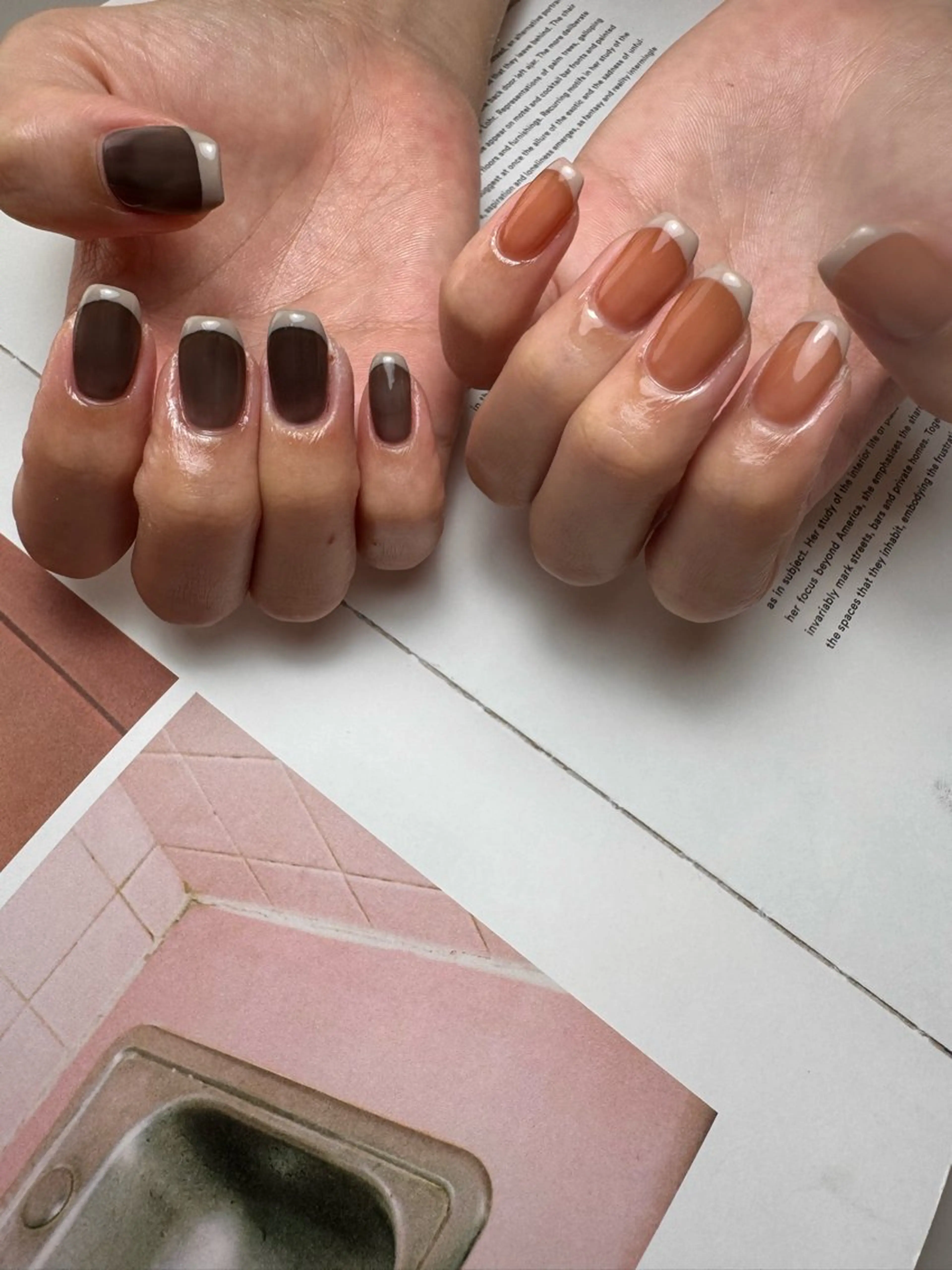 ネイル フレンチネイル ハンドネイル 白日-hakubi nail-のネイルデザイン