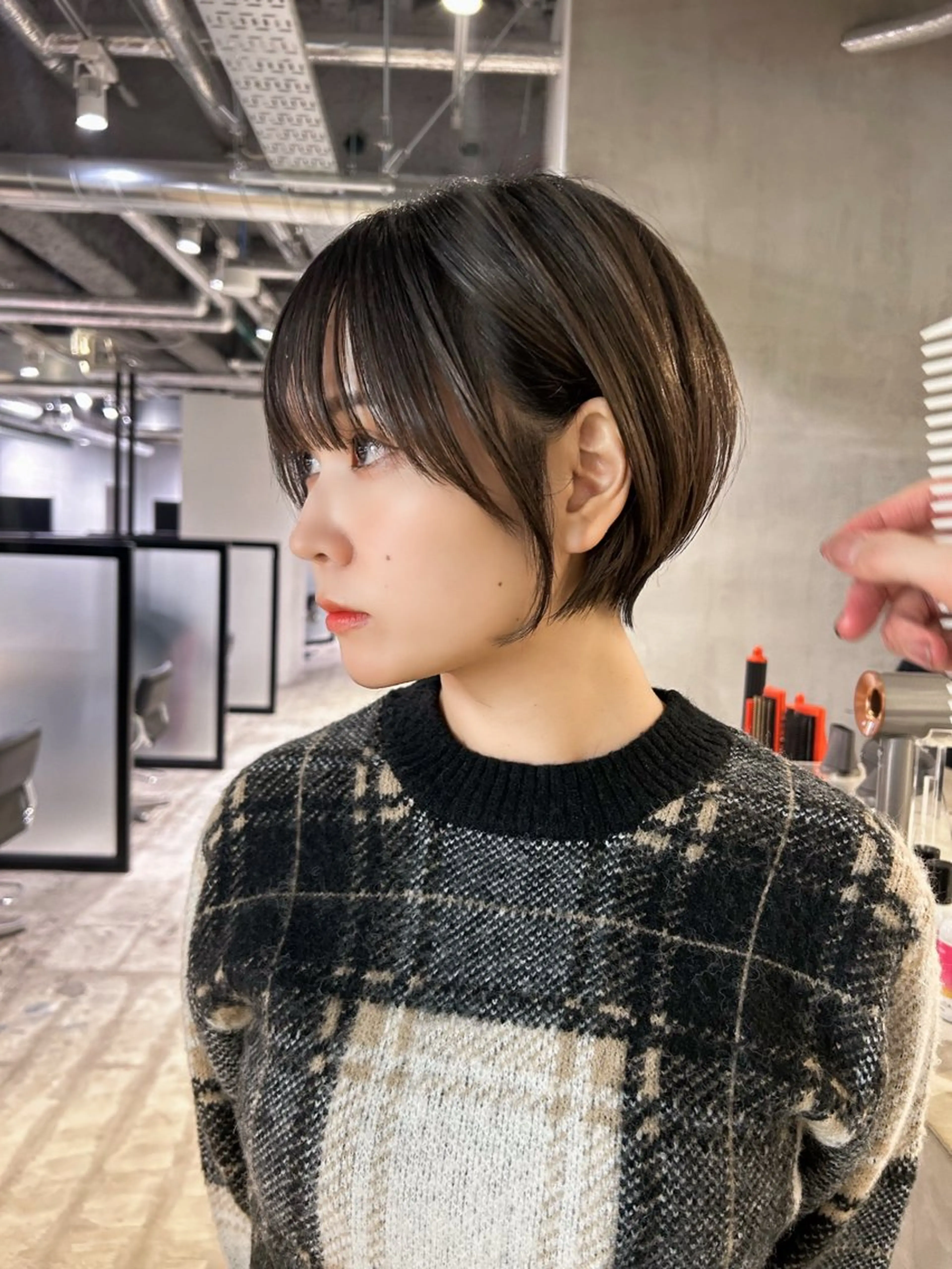 ショート 🌷モア 🌷暖色カラー・ボブのヘアスタイル