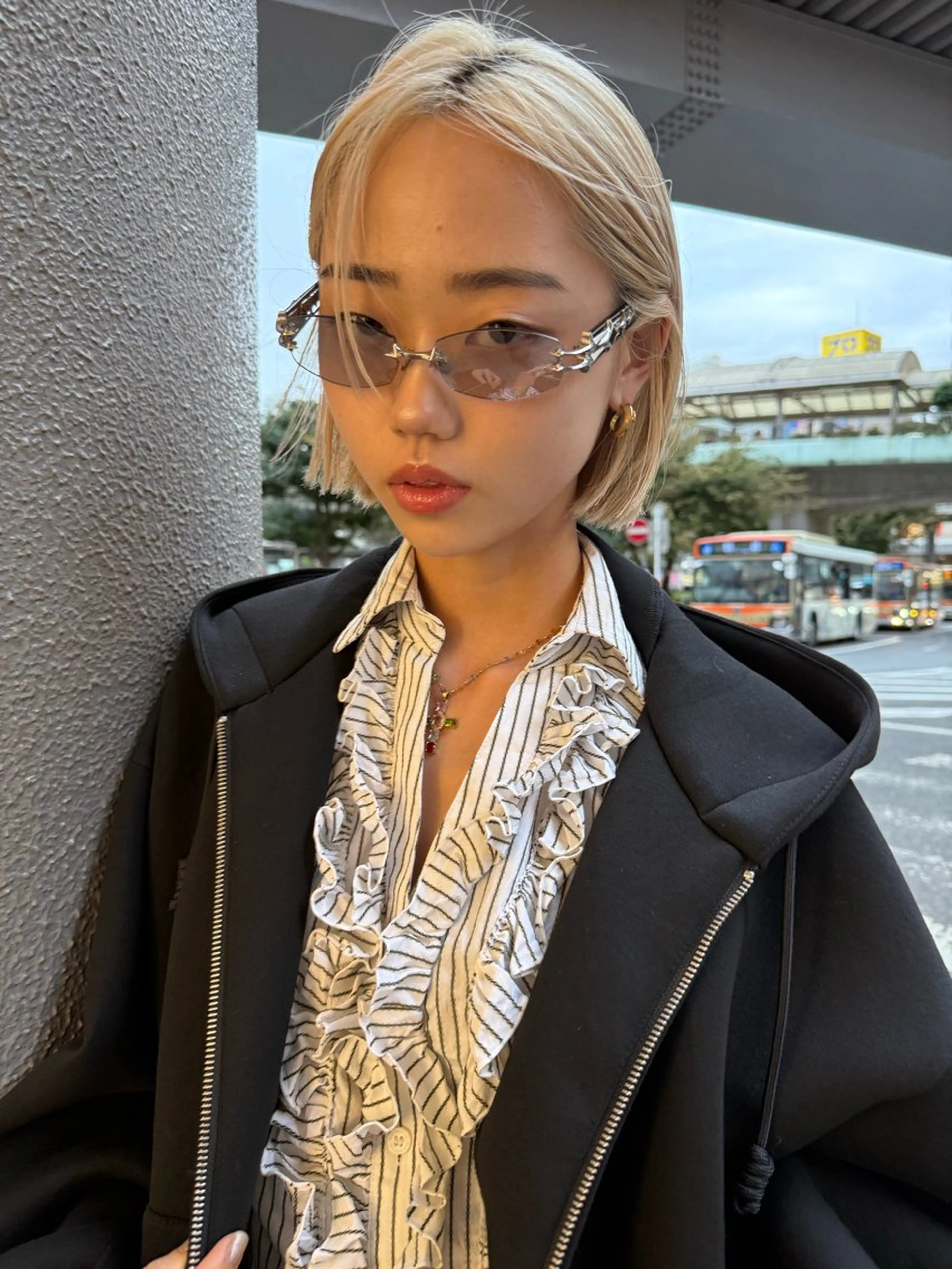 ミディアム ヘアカラー レイヤーカット/ Riku🪐のヘアスタイル