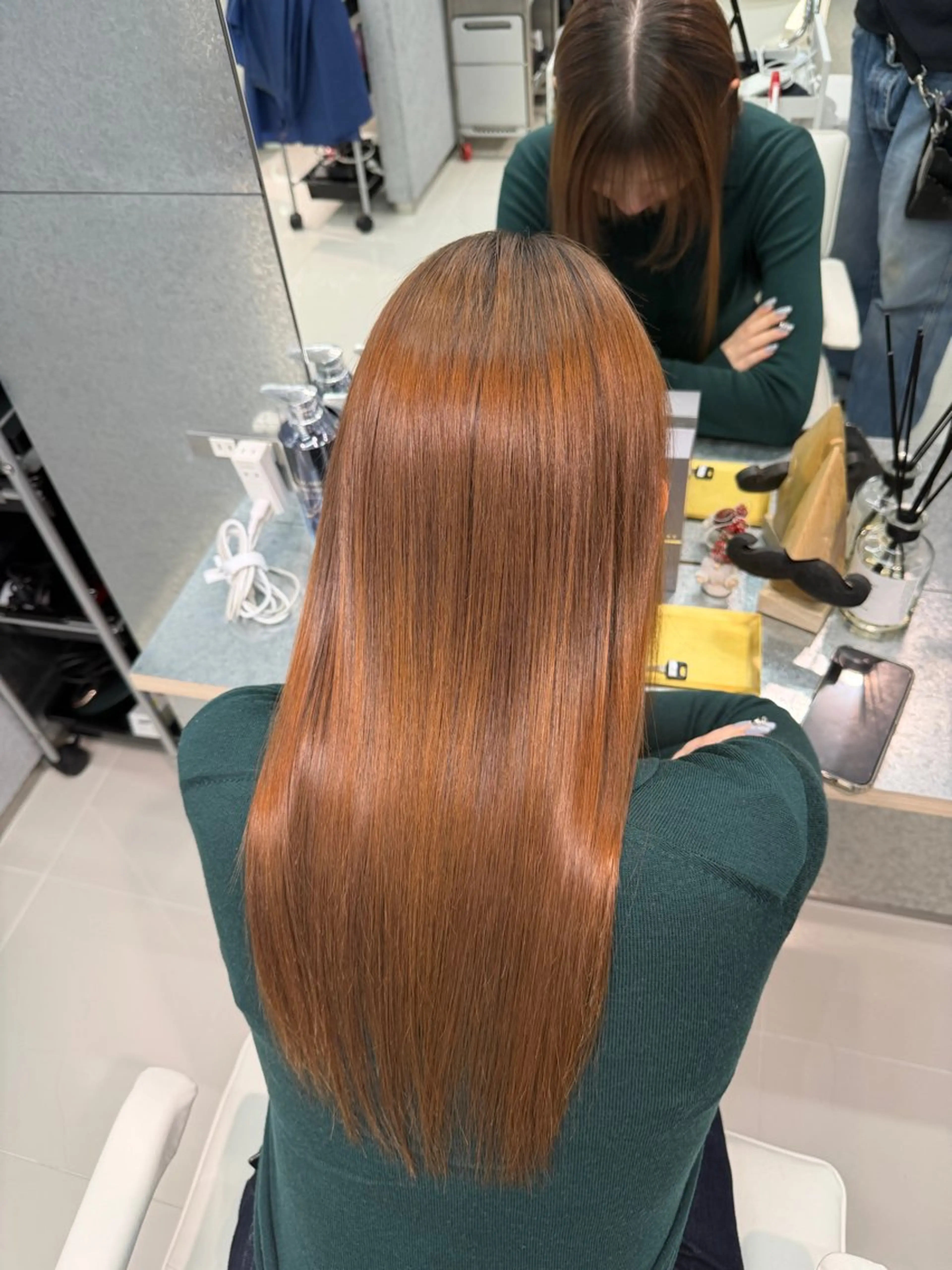 セミロング TRUNS所属・こうた/髪質改善 ストレート/ヘアケアのヘアスタイル