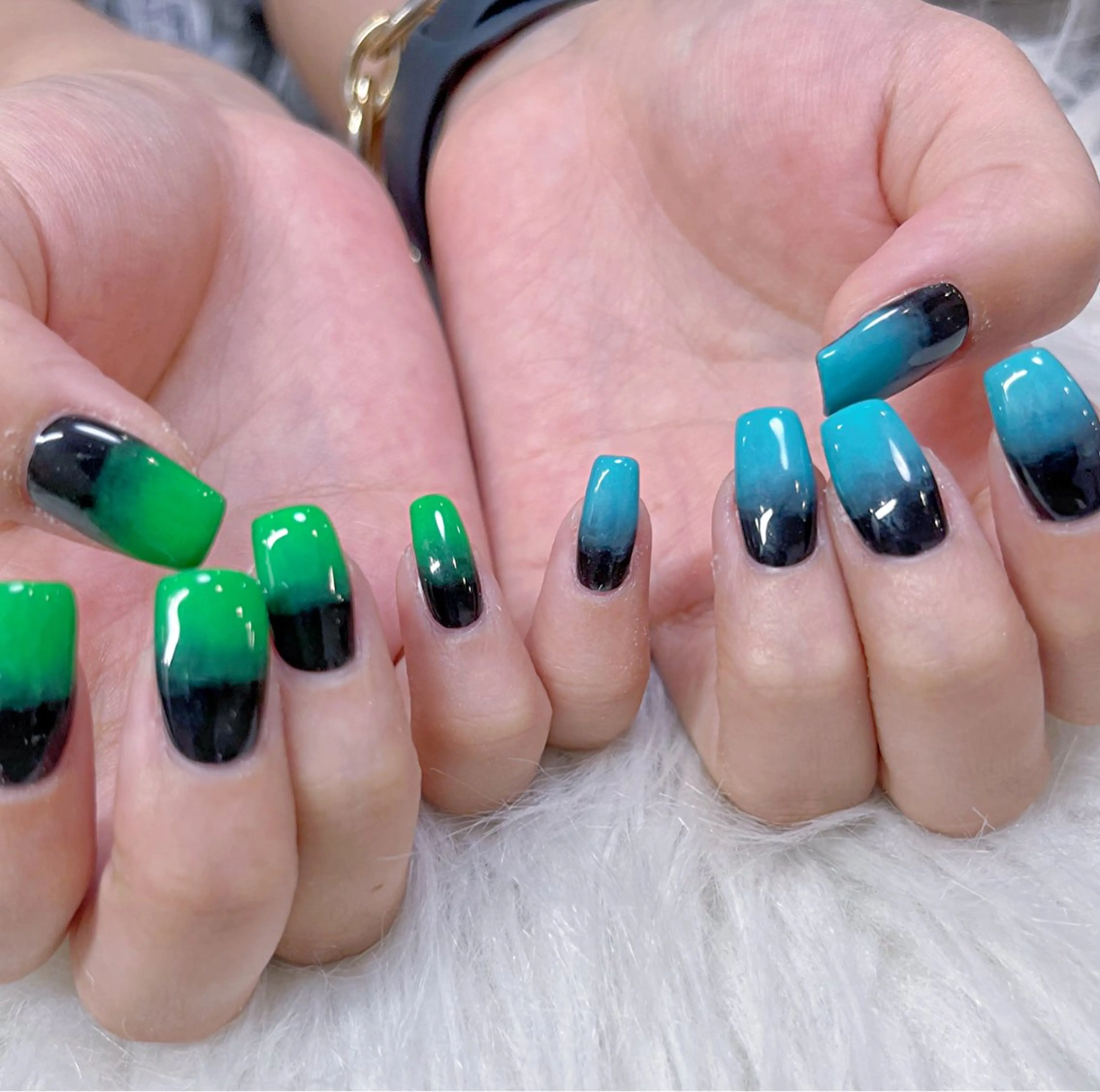 ネイル ハンドネイル Maya 🧊🫧‪のネイルデザイン