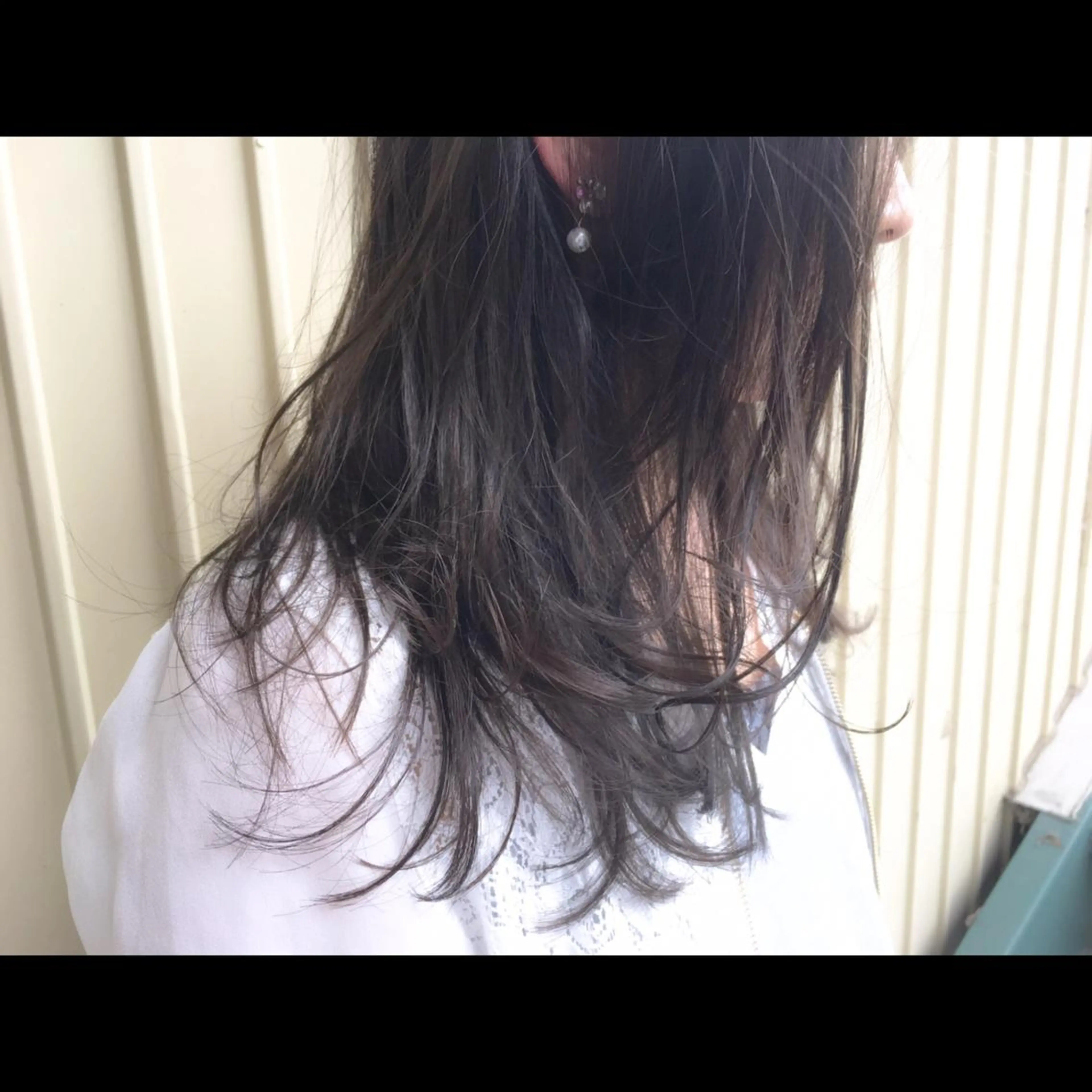 セミロング カラー ヘアアレンジ ケアブリーチ白髪染め TAKUMIのヘアスタイル