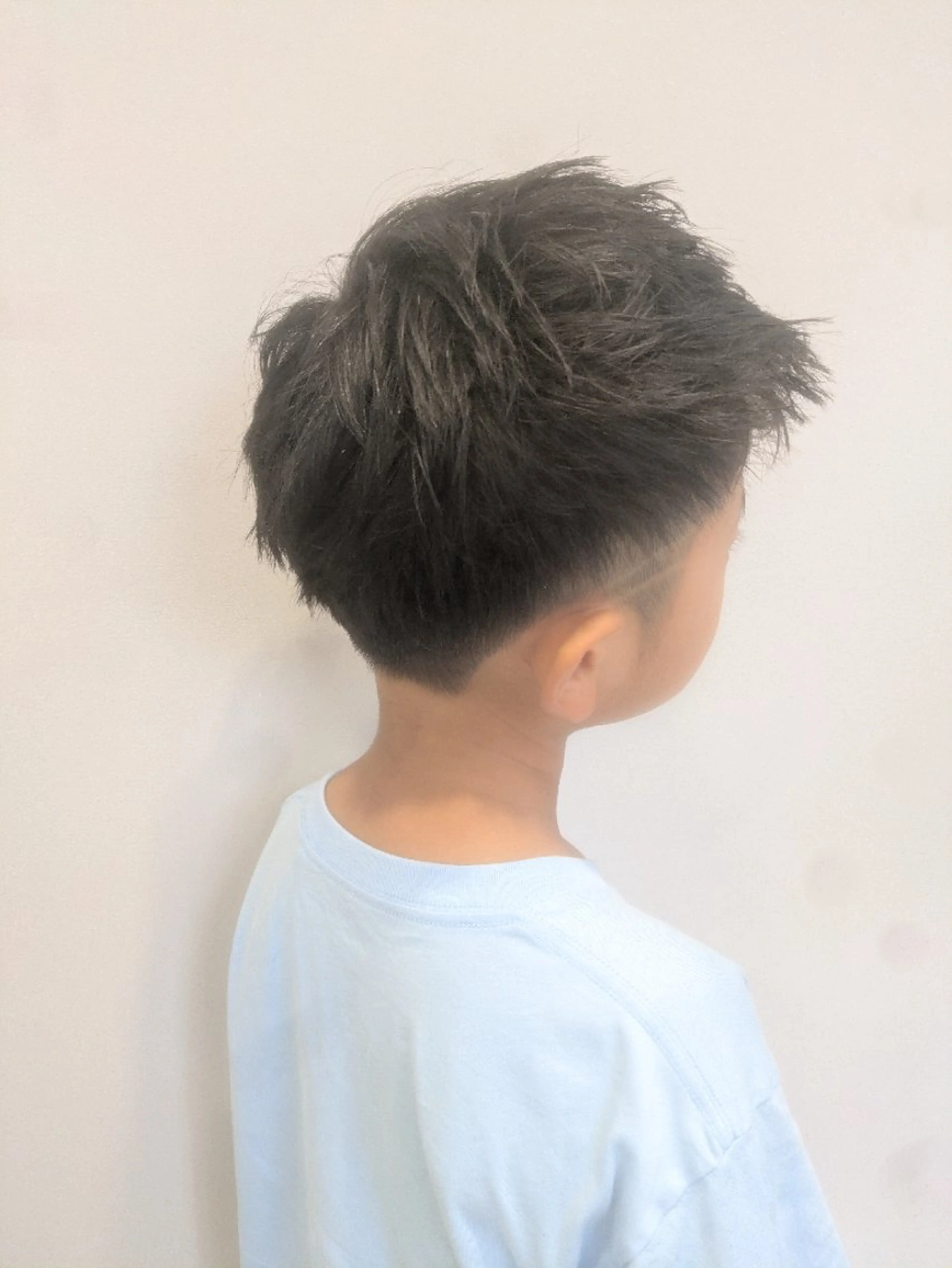 お子様カットシャンプーなしの写真