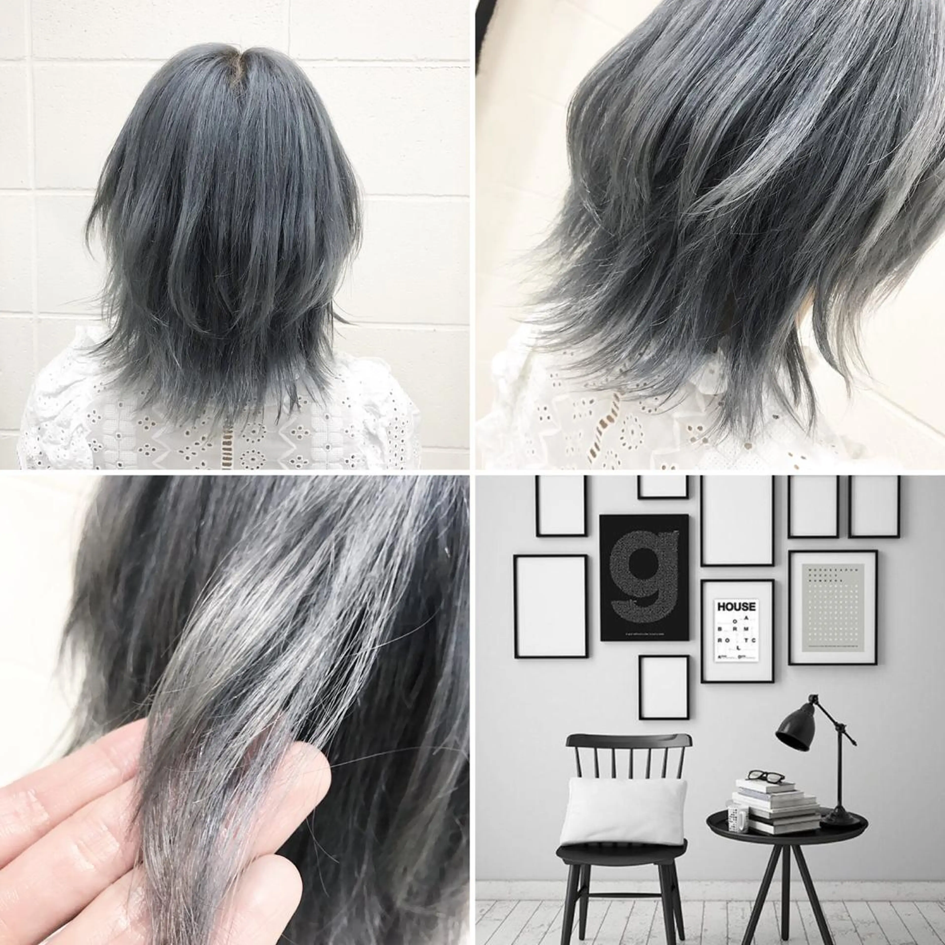 ミディアム カラー ブリーチ ヘアカラー トリートメント "PEPPU "所属・派手髪、ハイトーン ショートヘアShinのヘアスタイル