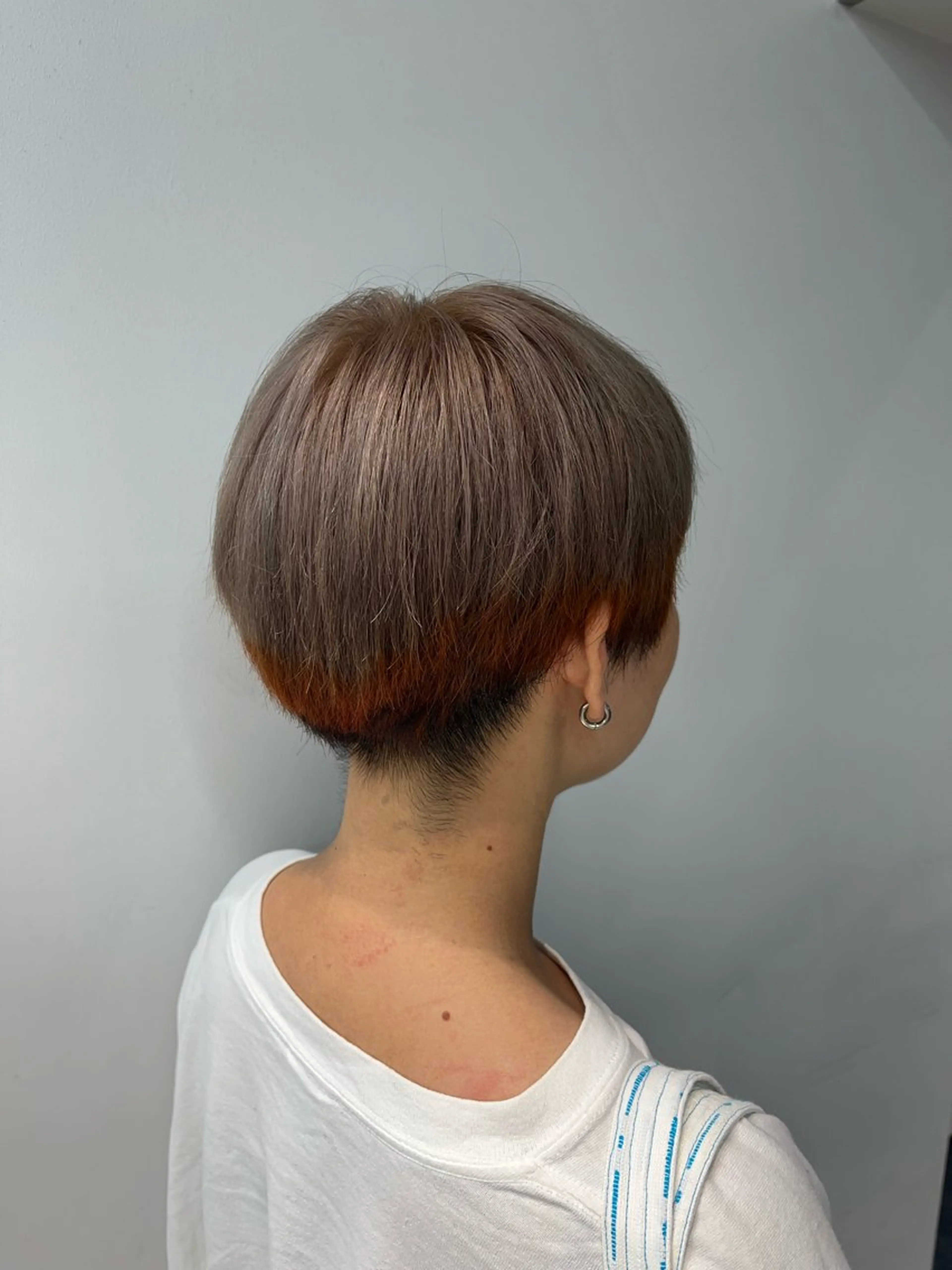 ショート ヘアカラー 💫ハイトーンボブ/ HARU💫のヘアスタイル