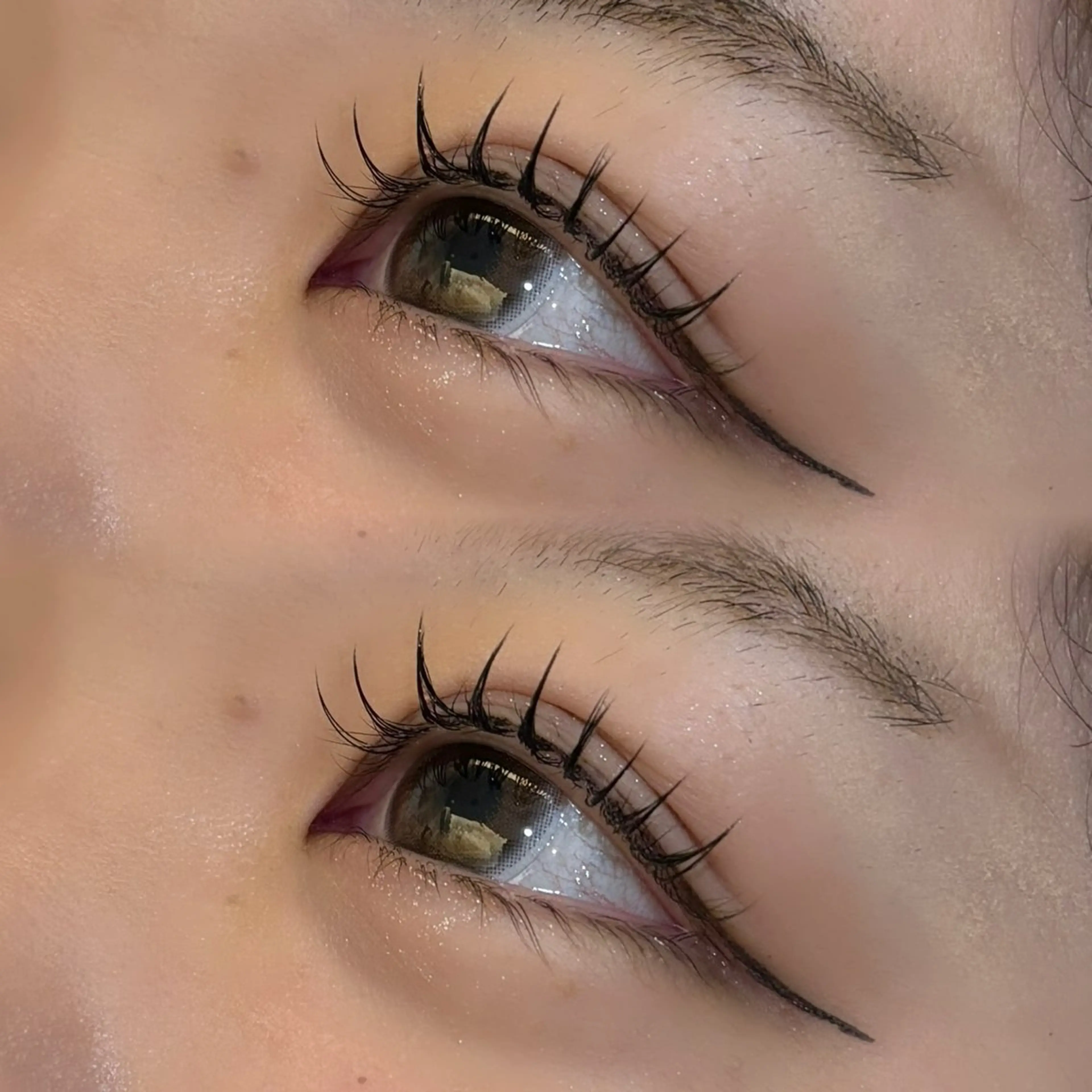 マツエク・マツパ カラーマツエク パリジェンヌラッシュリフト まつげパーマ 艶カラー♡/eye / mai🪐🪄のヘアスタイル