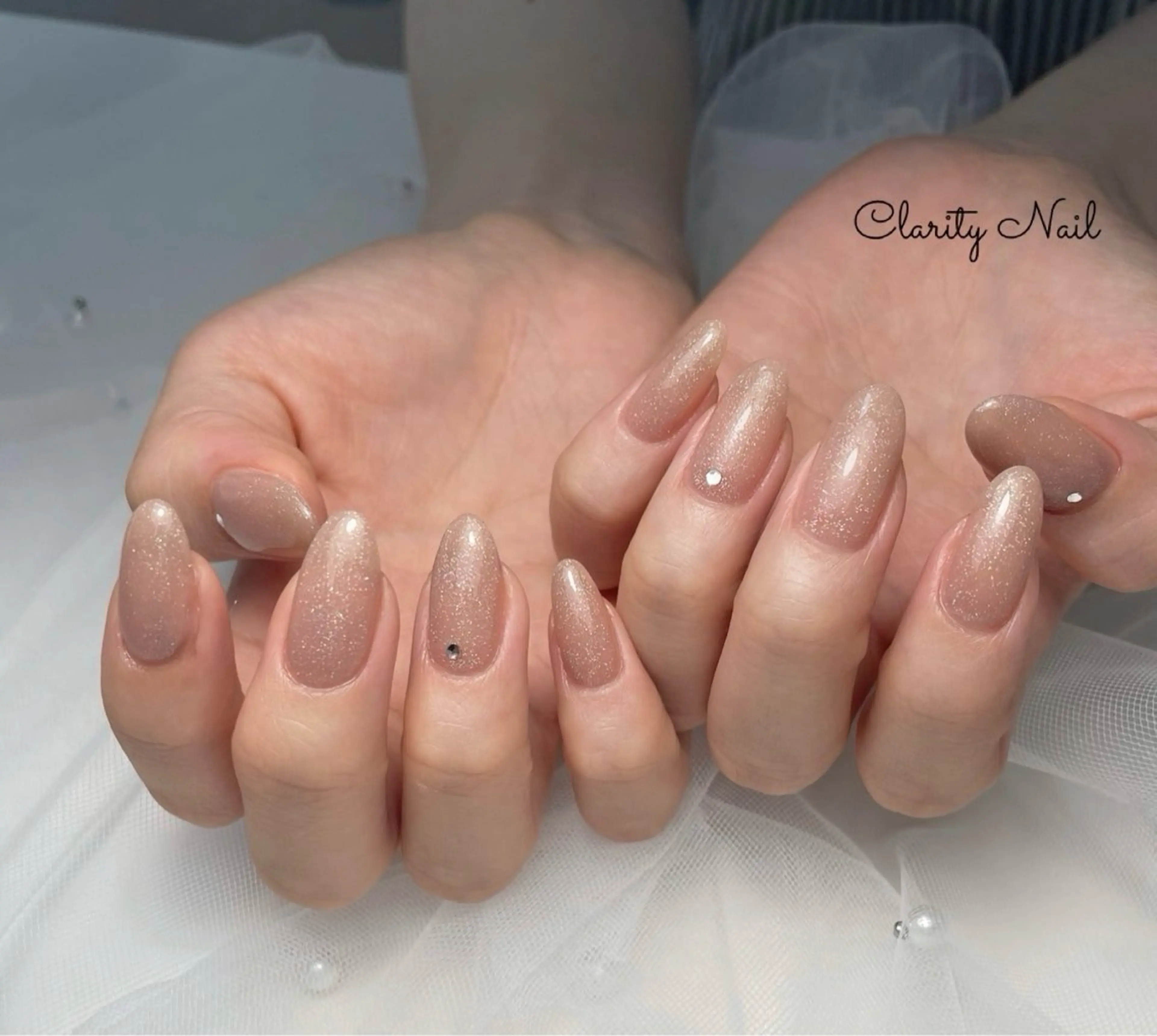 ネイル ワンカラーネイル ハンドネイル Clarity Nailのネイルデザイン