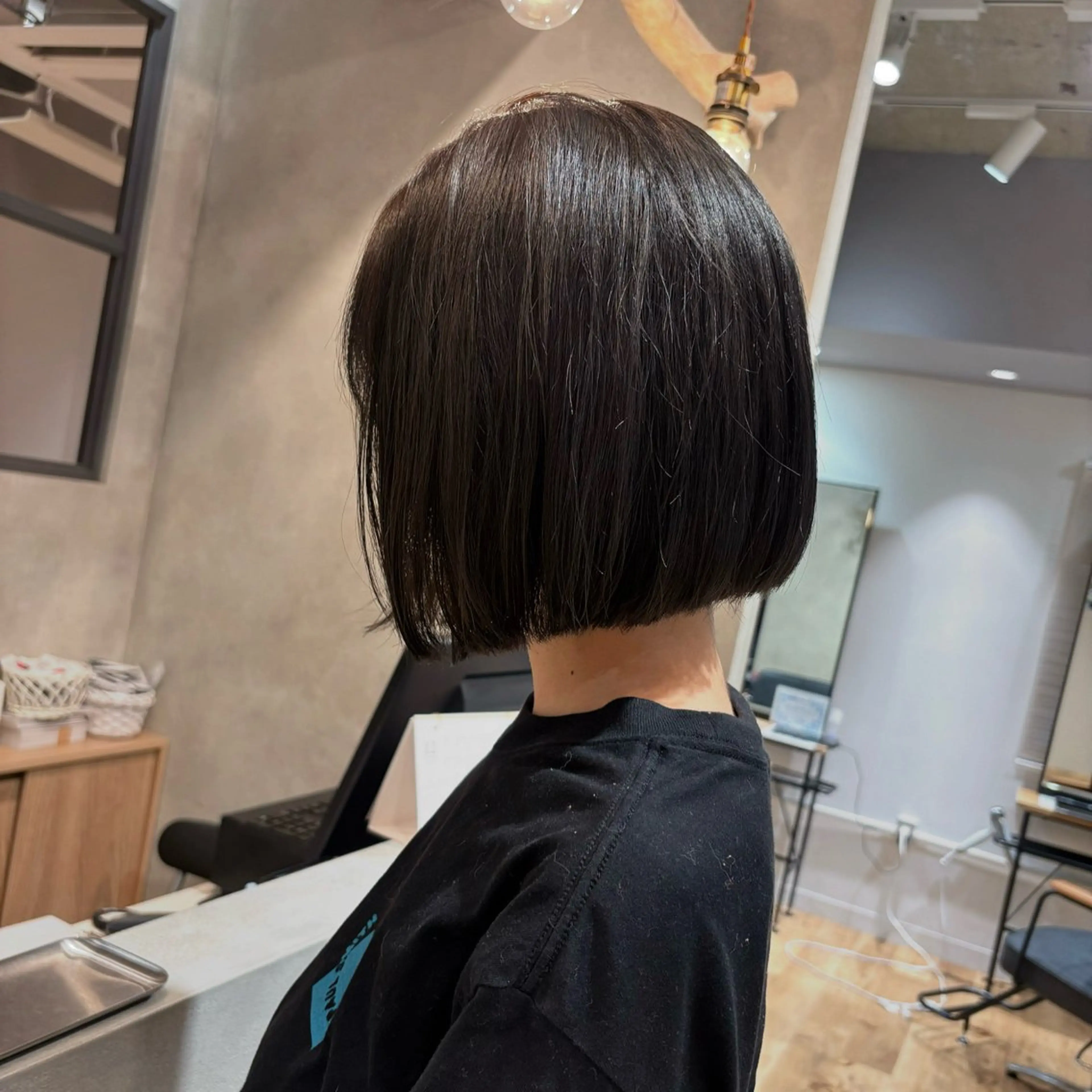 ショート ボブ 韓国風ヘア まつい みるのヘアスタイル