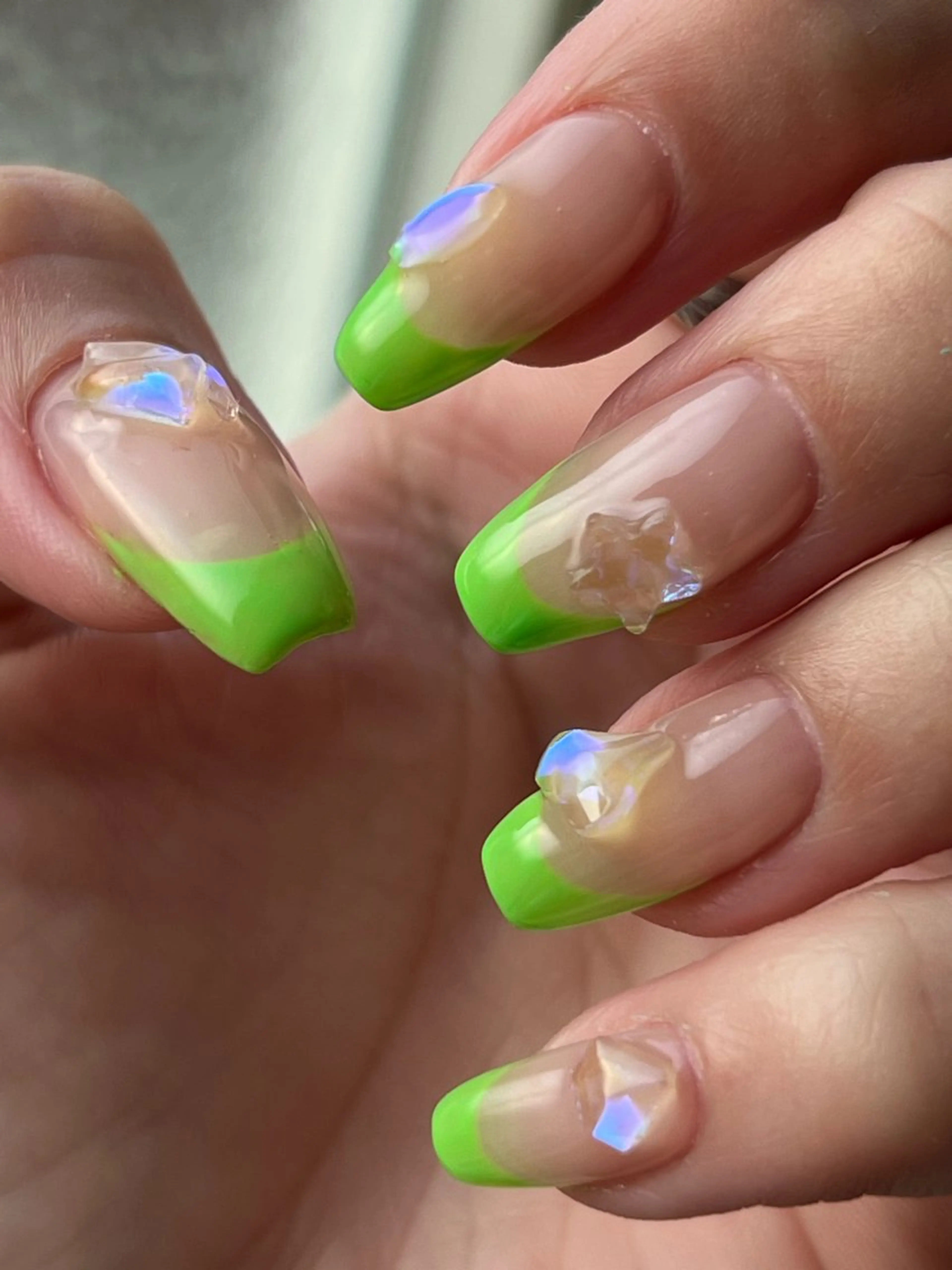 ネイル ストーンネイル ハンドネイル Nail salon Kahuuのネイルデザイン