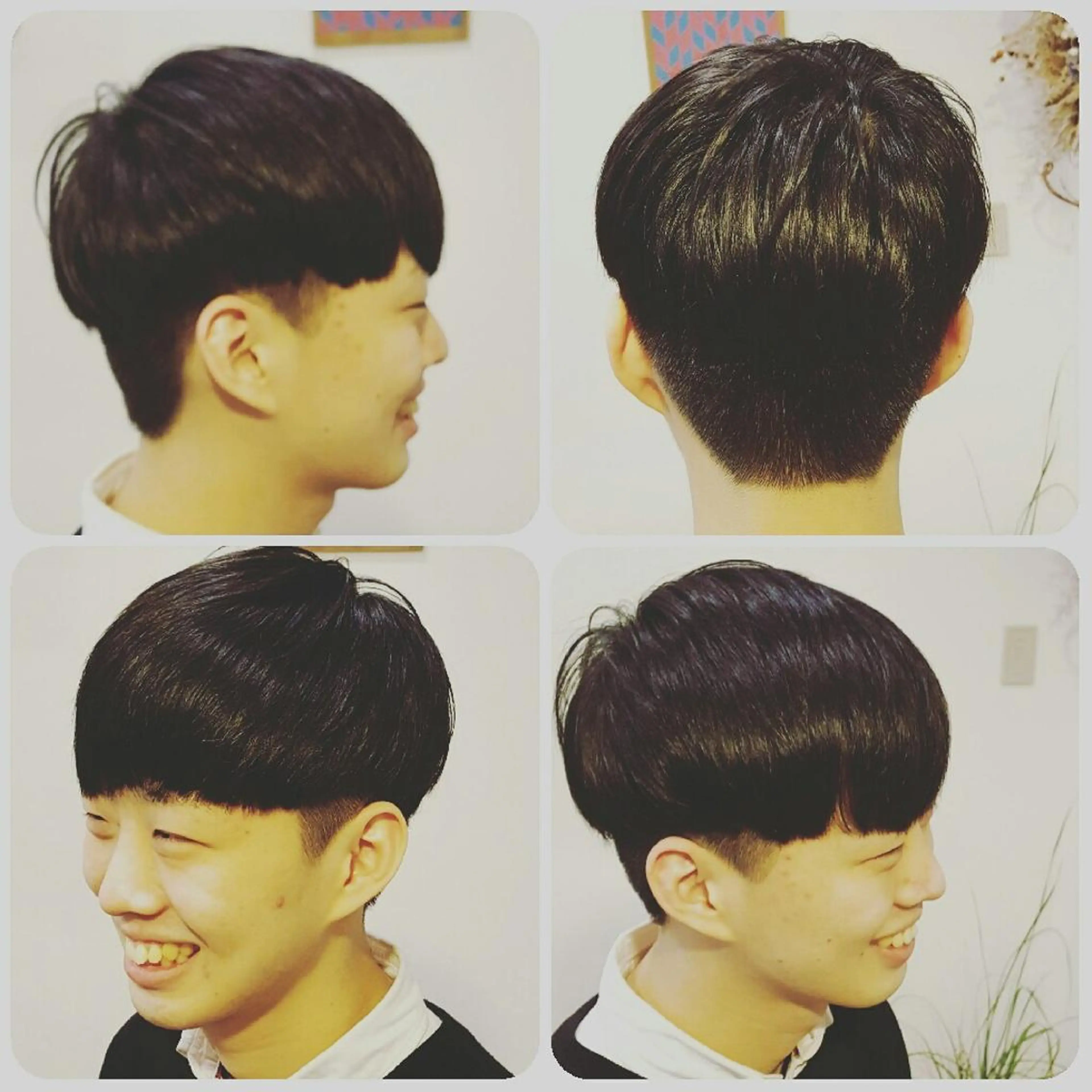 ショート メンズ spa hair  ark 富井直美のヘアスタイル