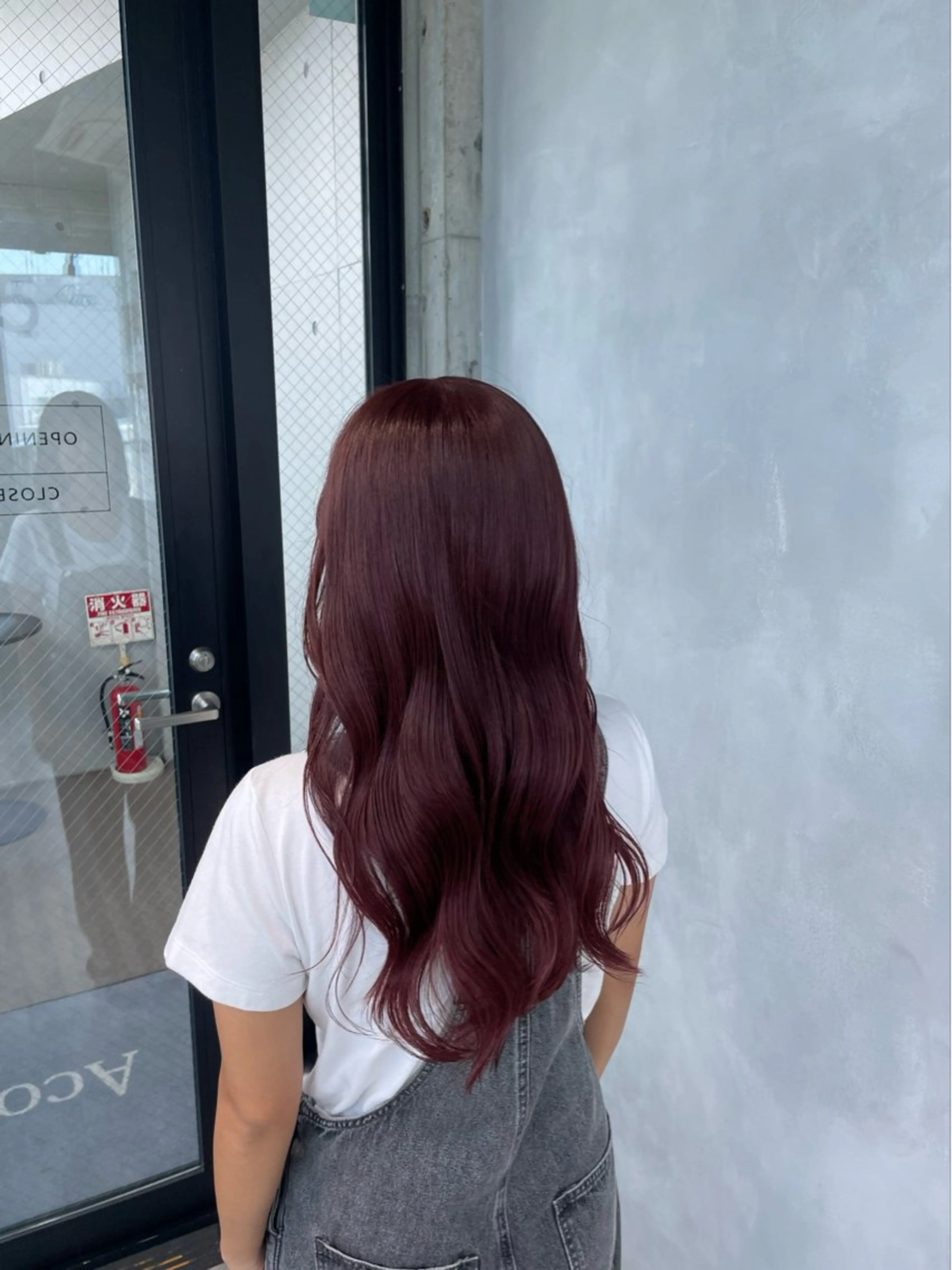 カラー 暖色/ハイトーン/ カラー/HBLのヘアスタイル