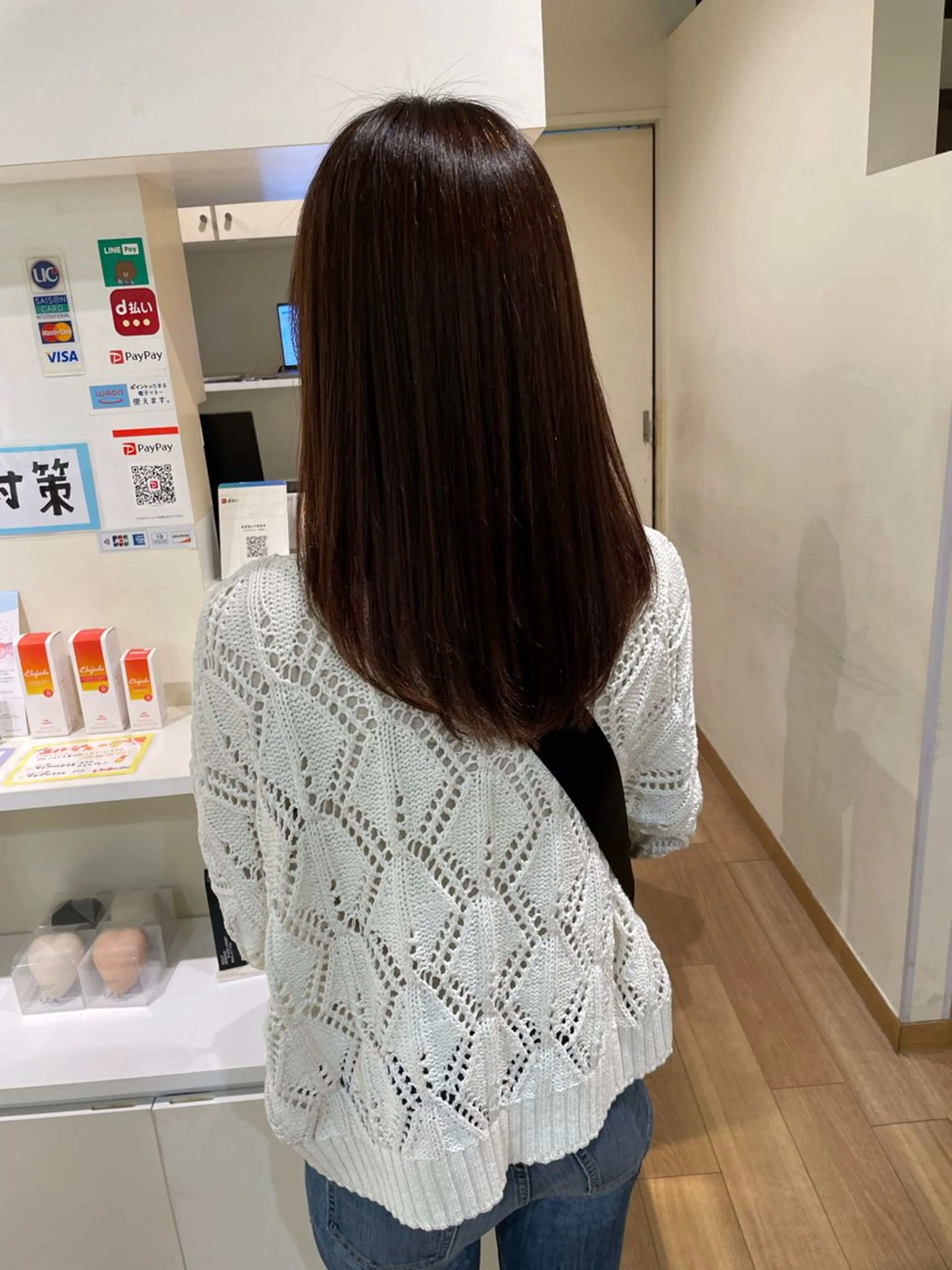ロング カラー カット ヘアカラー トリートメント 韓国レイヤー🎀/ 顔周り特化🎀/豊田のヘアスタイル