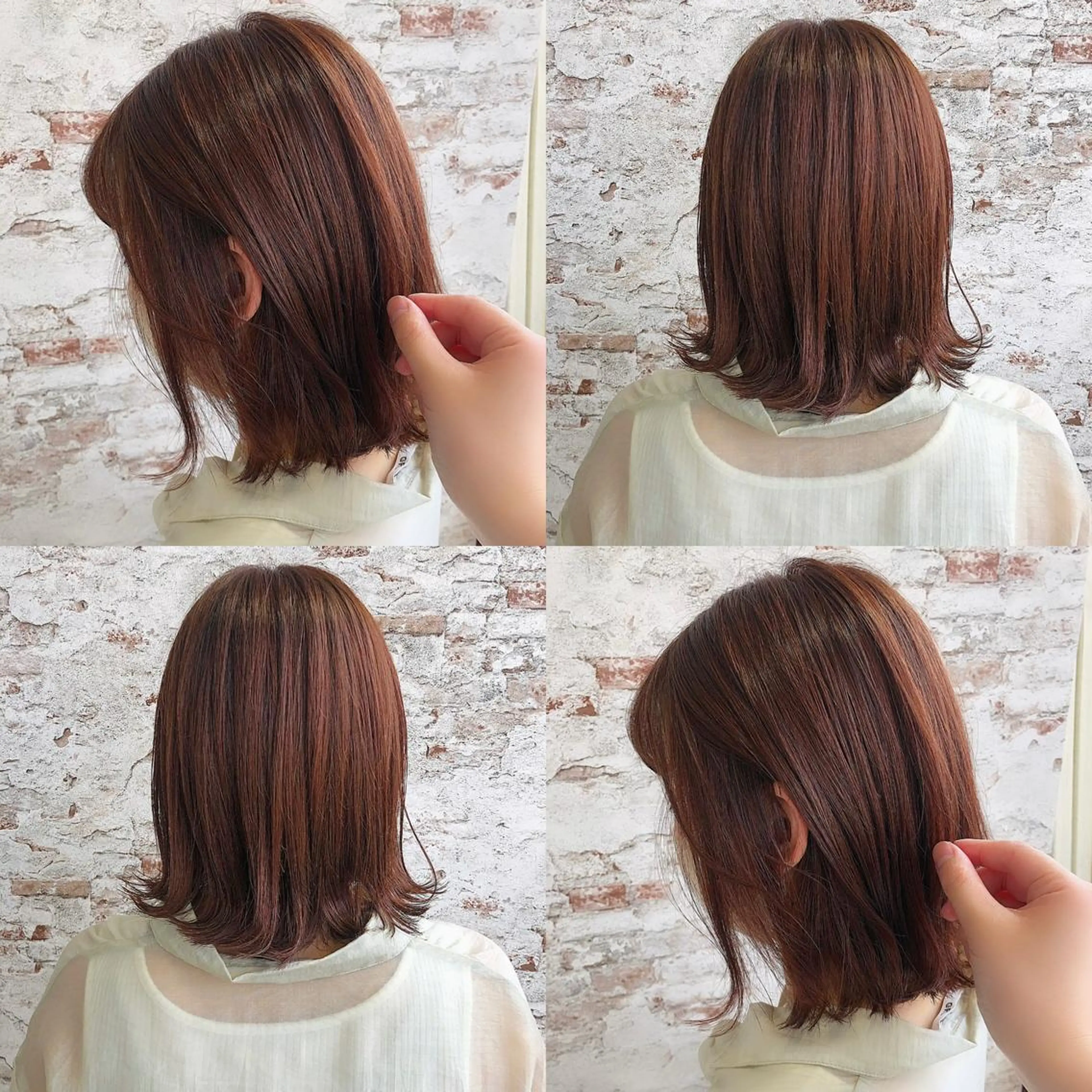 ミディアム ヘアカラー トリートメント 🫧髪質改善艶カラー _マエダ 🫧のヘアスタイル