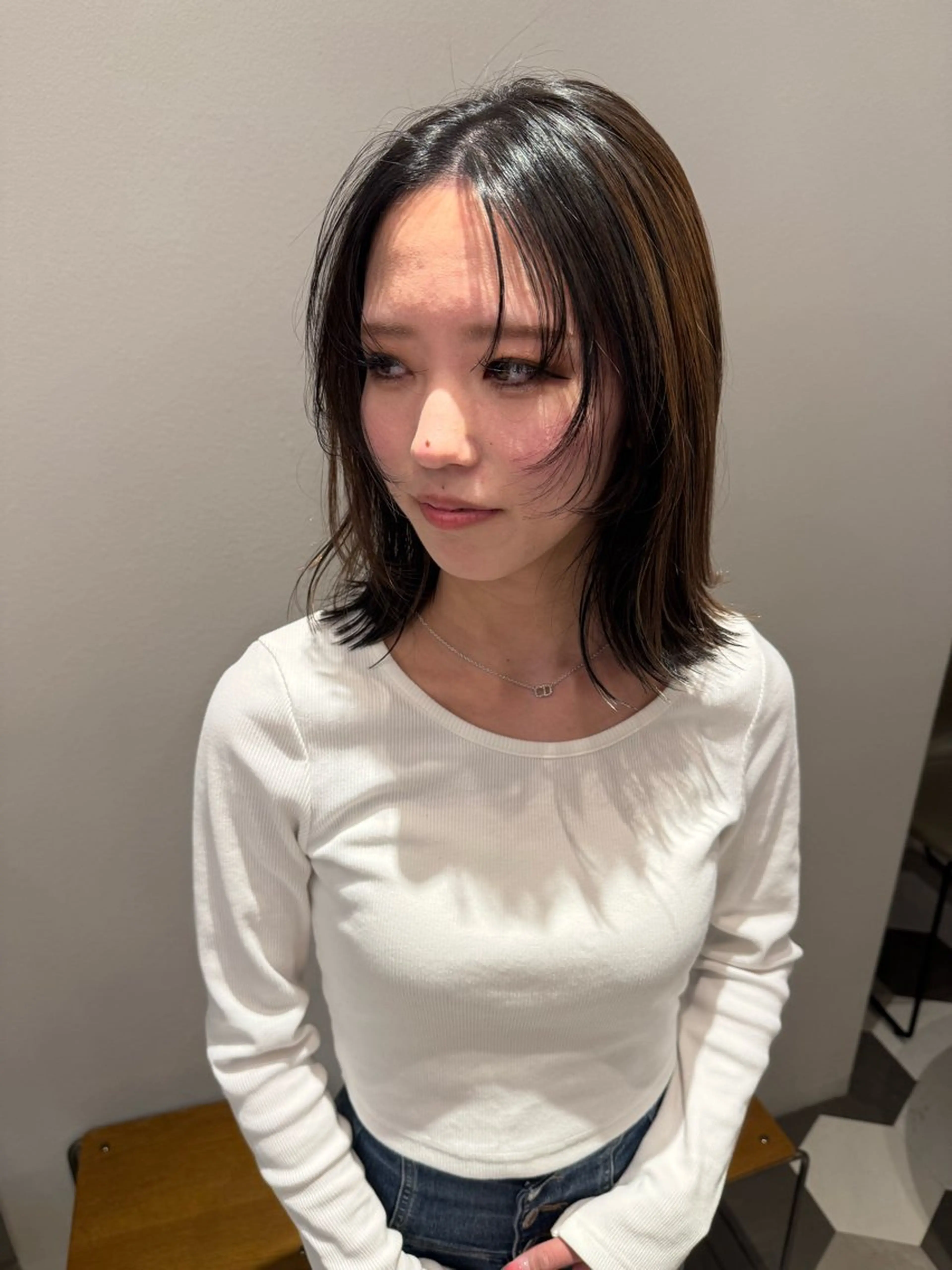 ミディアム カラー ヘアカラー colorlist /chihiroのヘアスタイル