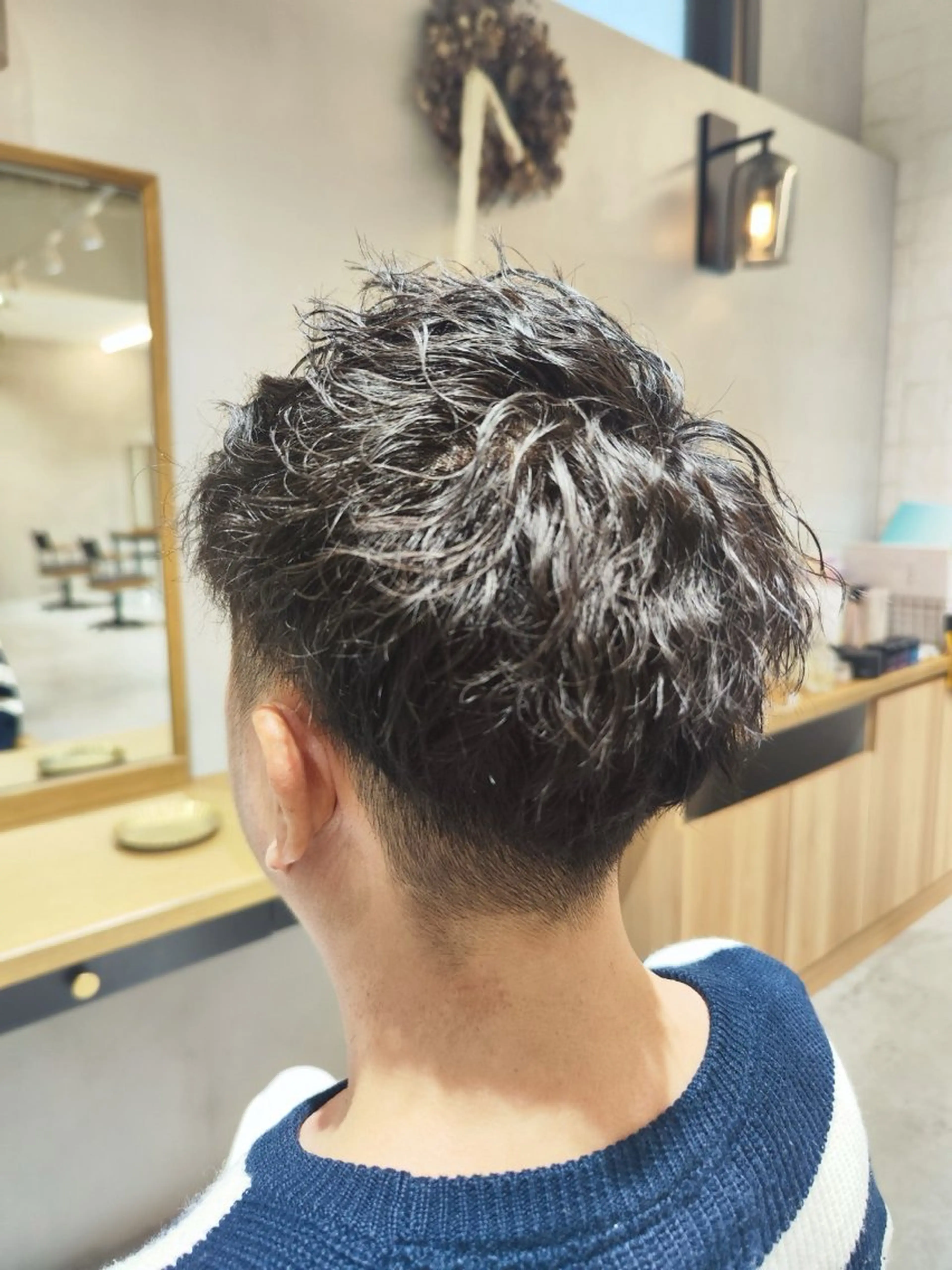 メンズ スガト カラーモデル募集中のヘアスタイル