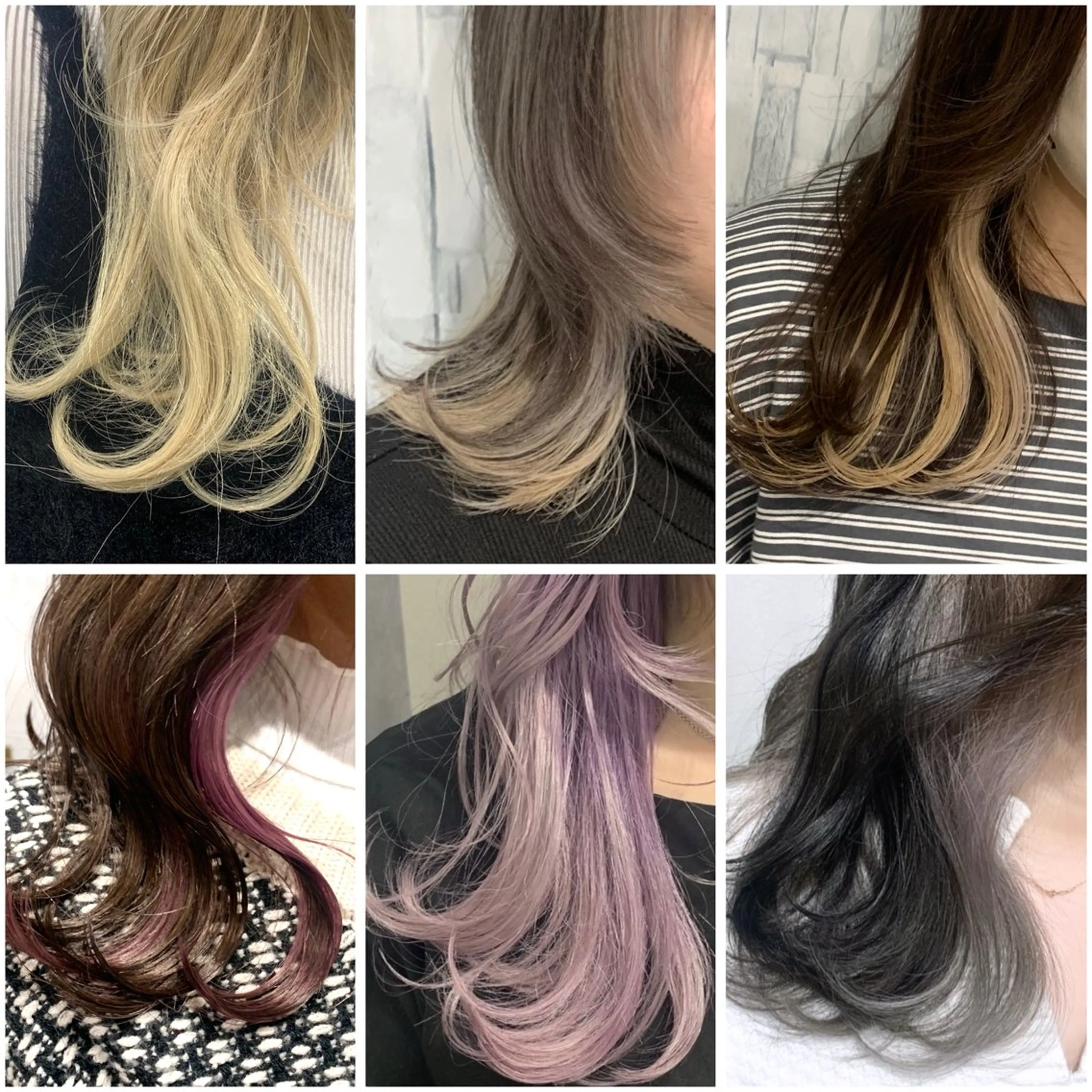 セミロング ヘアカラー トリートメント 池袋/ダブルカラー GLADGE🩵のヘアスタイル