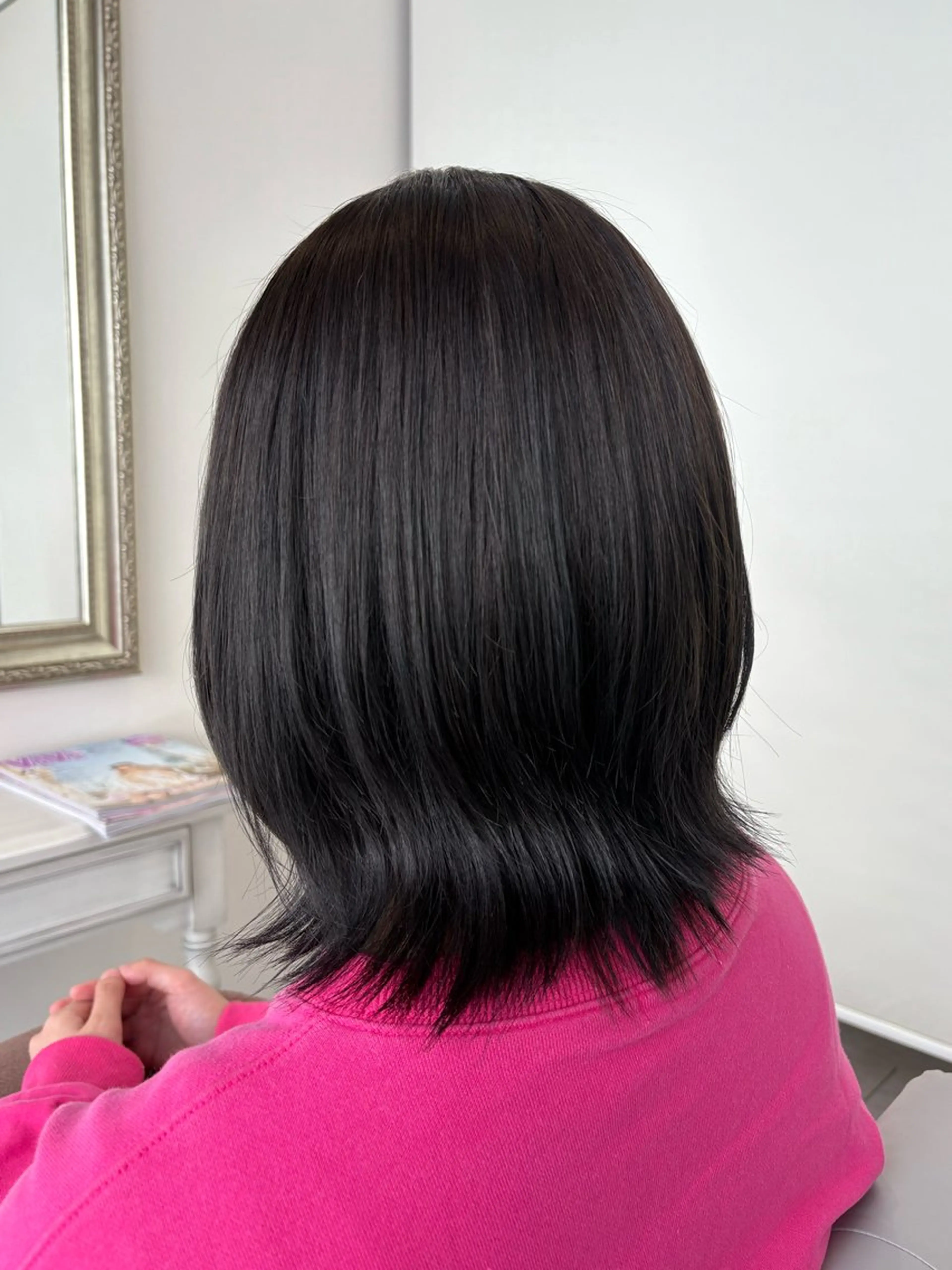 ミディアム カラー 髪質改善　Ｃｈｅｒｉｅ　ｃｏａ　仙台店【髪質改善サロン】所属・阿部 美鈴のヘアスタイル