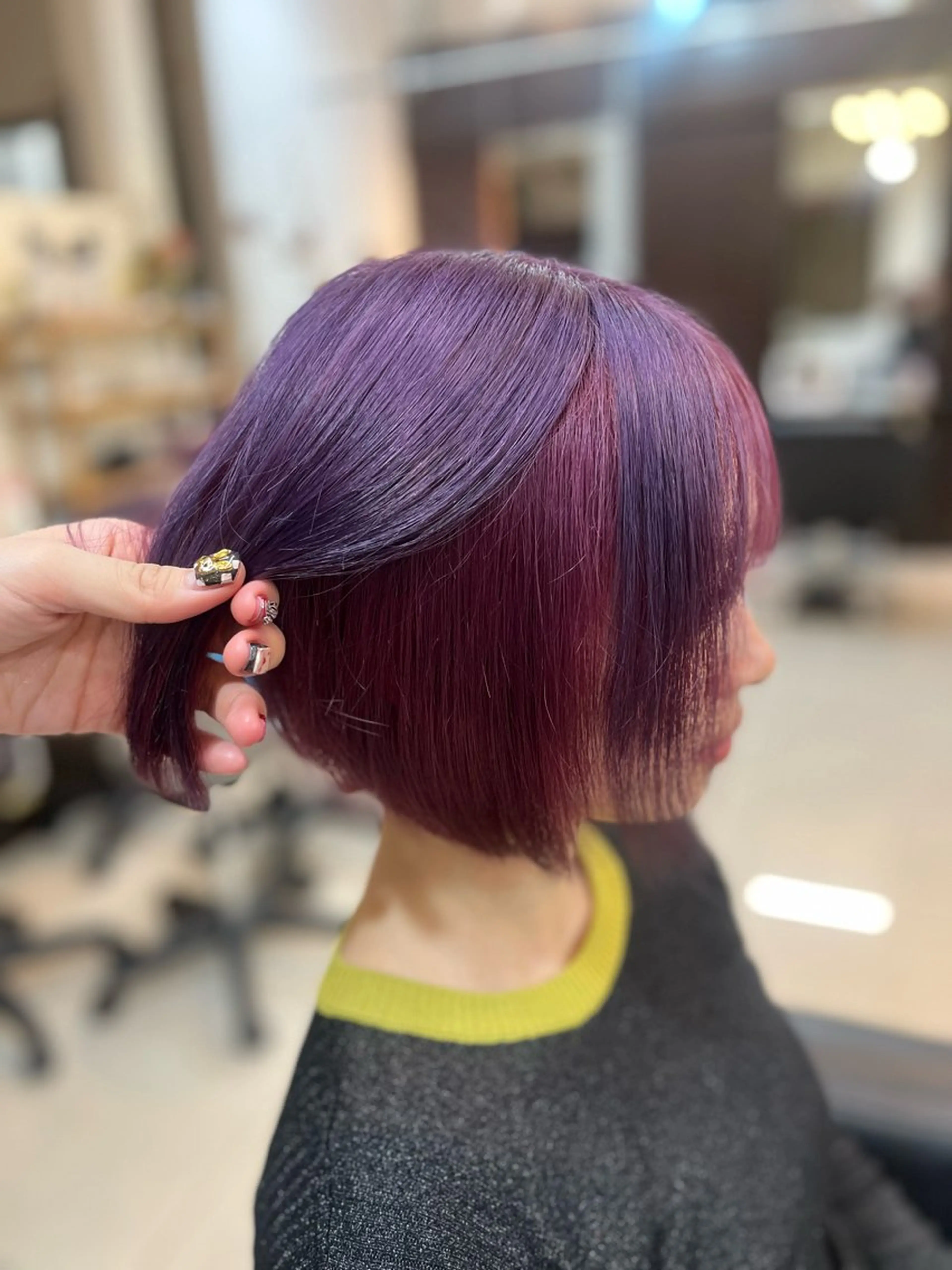ショート カラー ピンクカラー STREAM HAIR所属・🍒 SANA🍒のヘアスタイル
