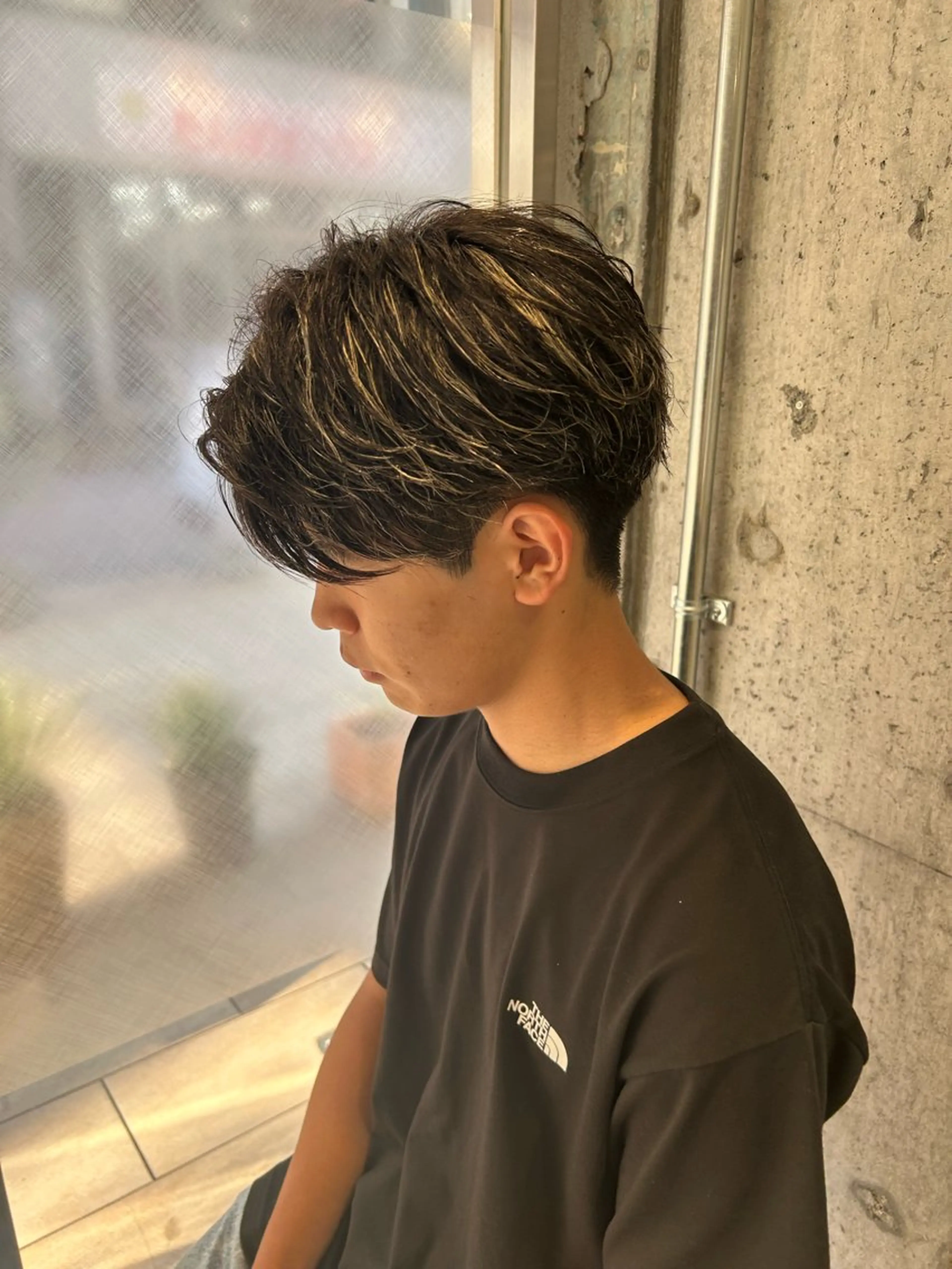 ショート パーマ メンズ カット パーマが得意です💥 ハユカといいます❗️のヘアスタイル