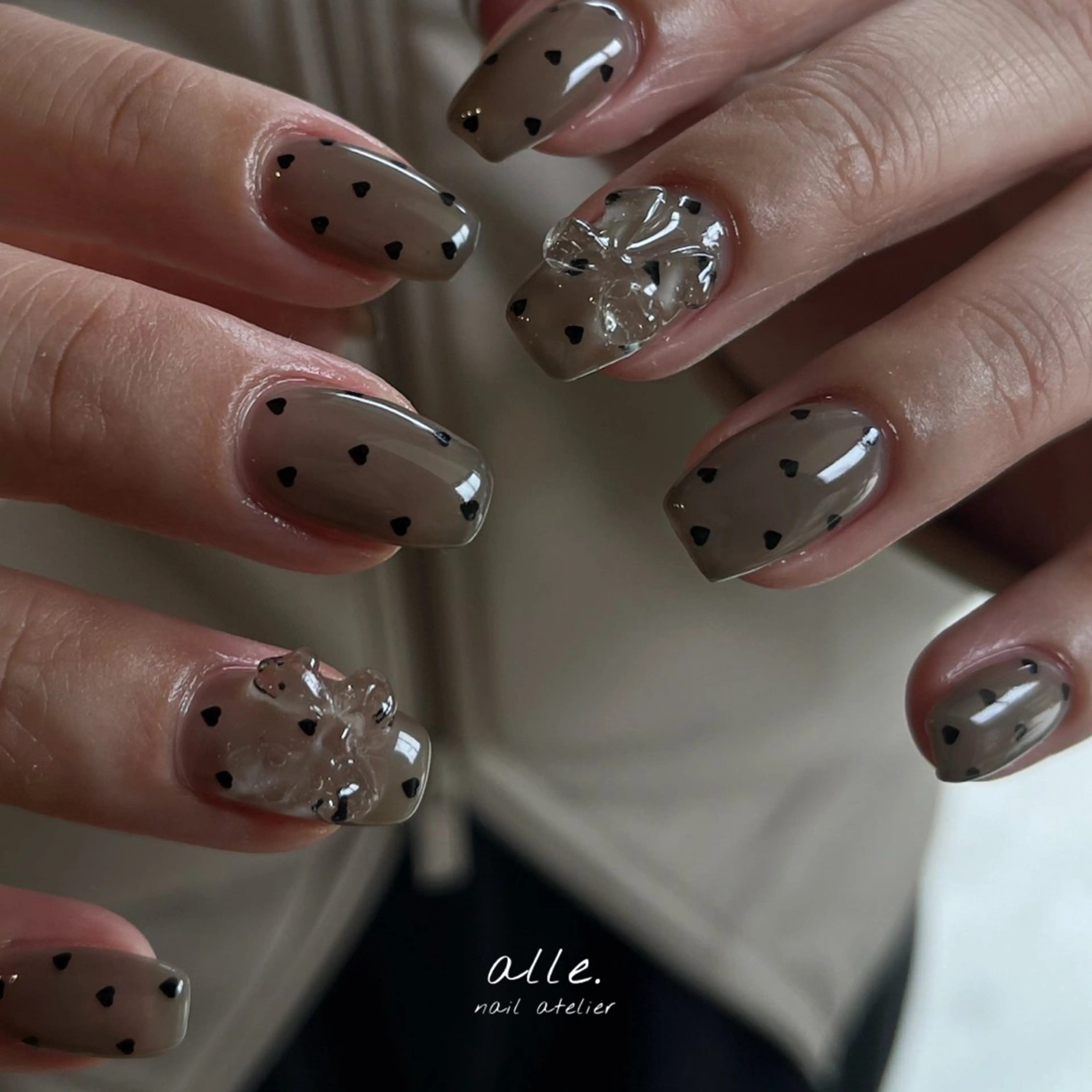 ネイル ハンドネイル atelier alle.のネイルデザイン