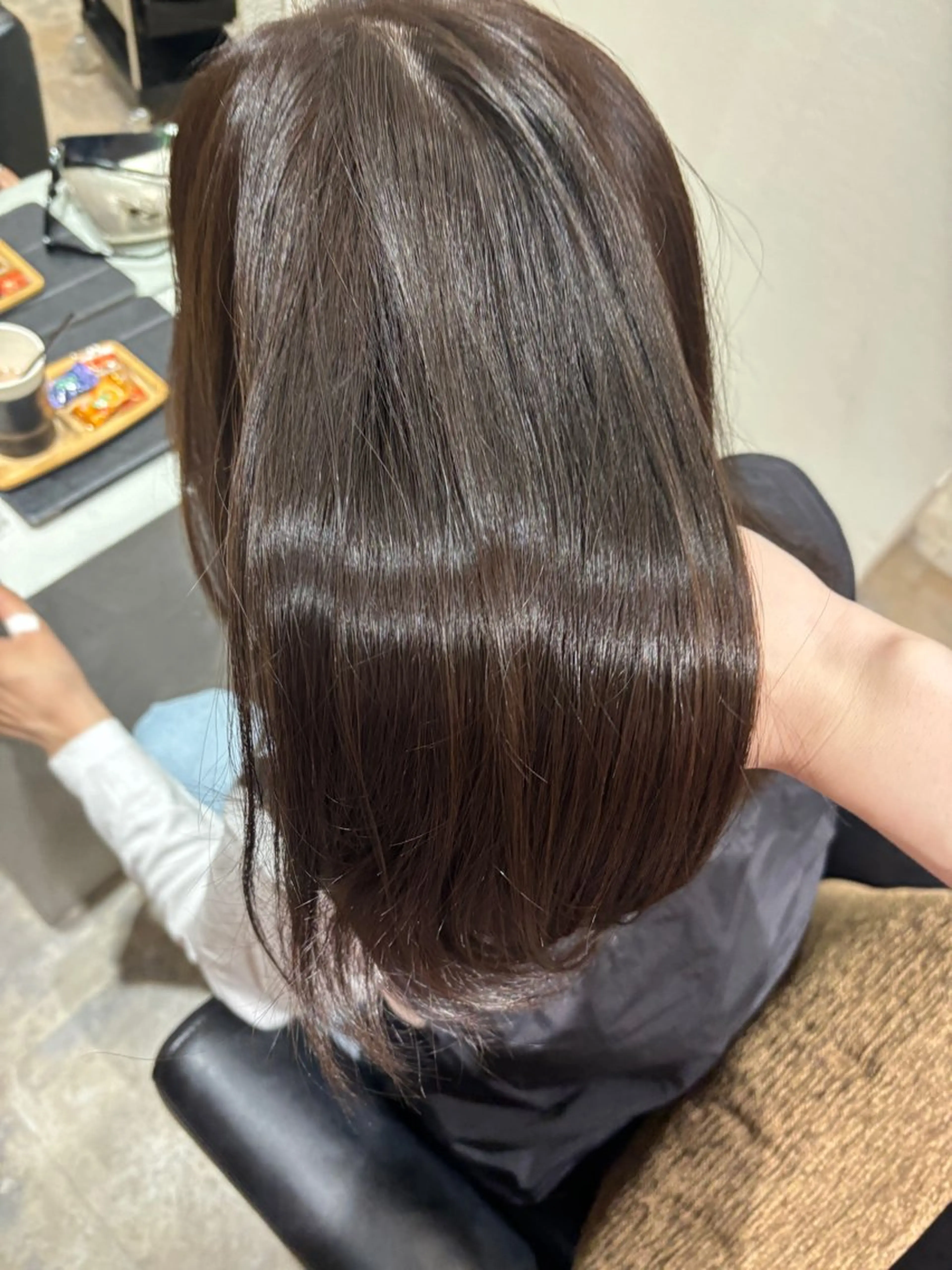 ミディアム AHNKISM所属・トレンド🌷 ボブ　パーマ🩰のヘアスタイル