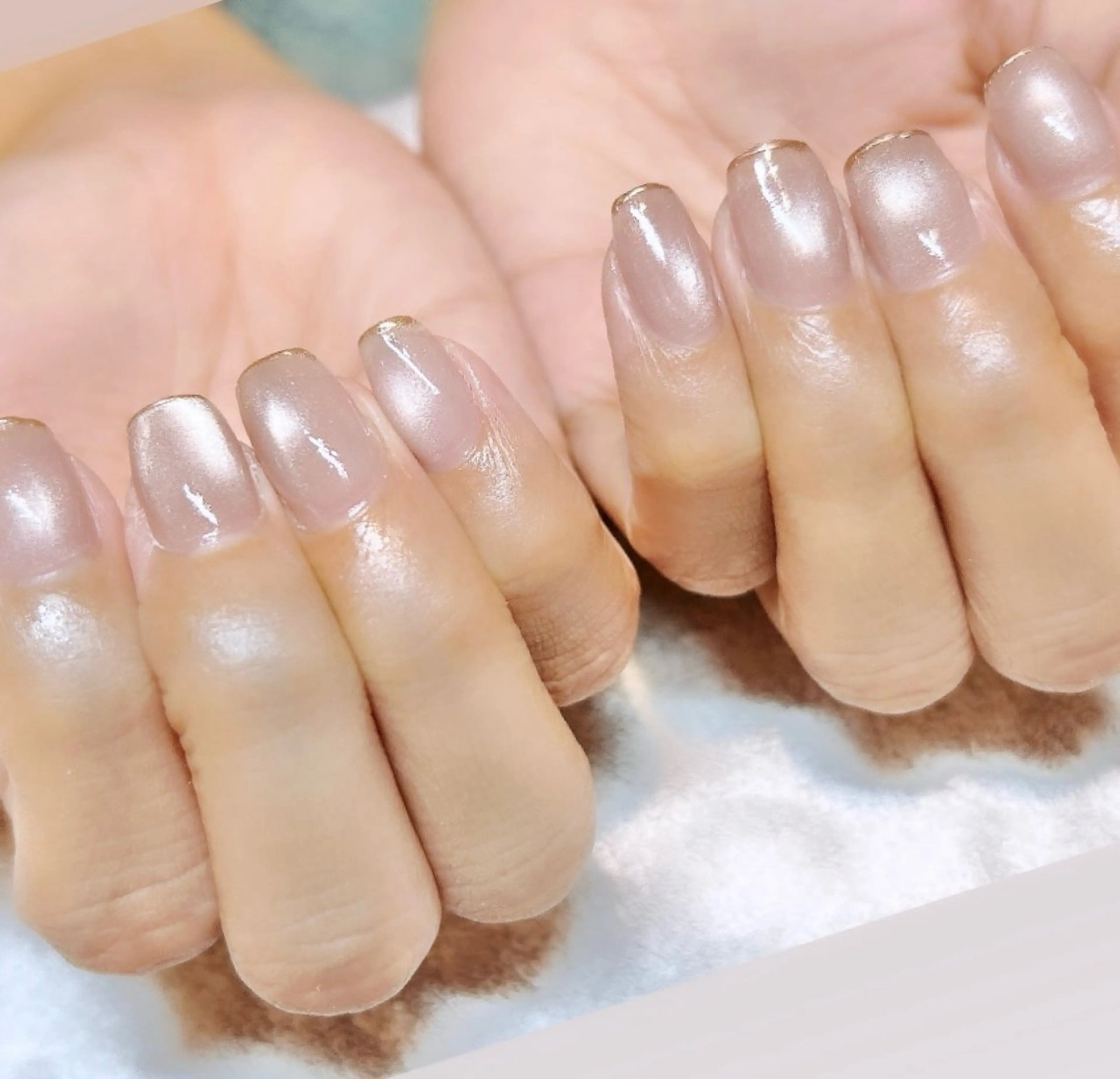 ネイル 氷ネイル・うるうるネイル マグネットネイル ビー玉ネイル ミラーネイル オフィスネイル takamin._.nail所属・t. takamiのネイルデザイン