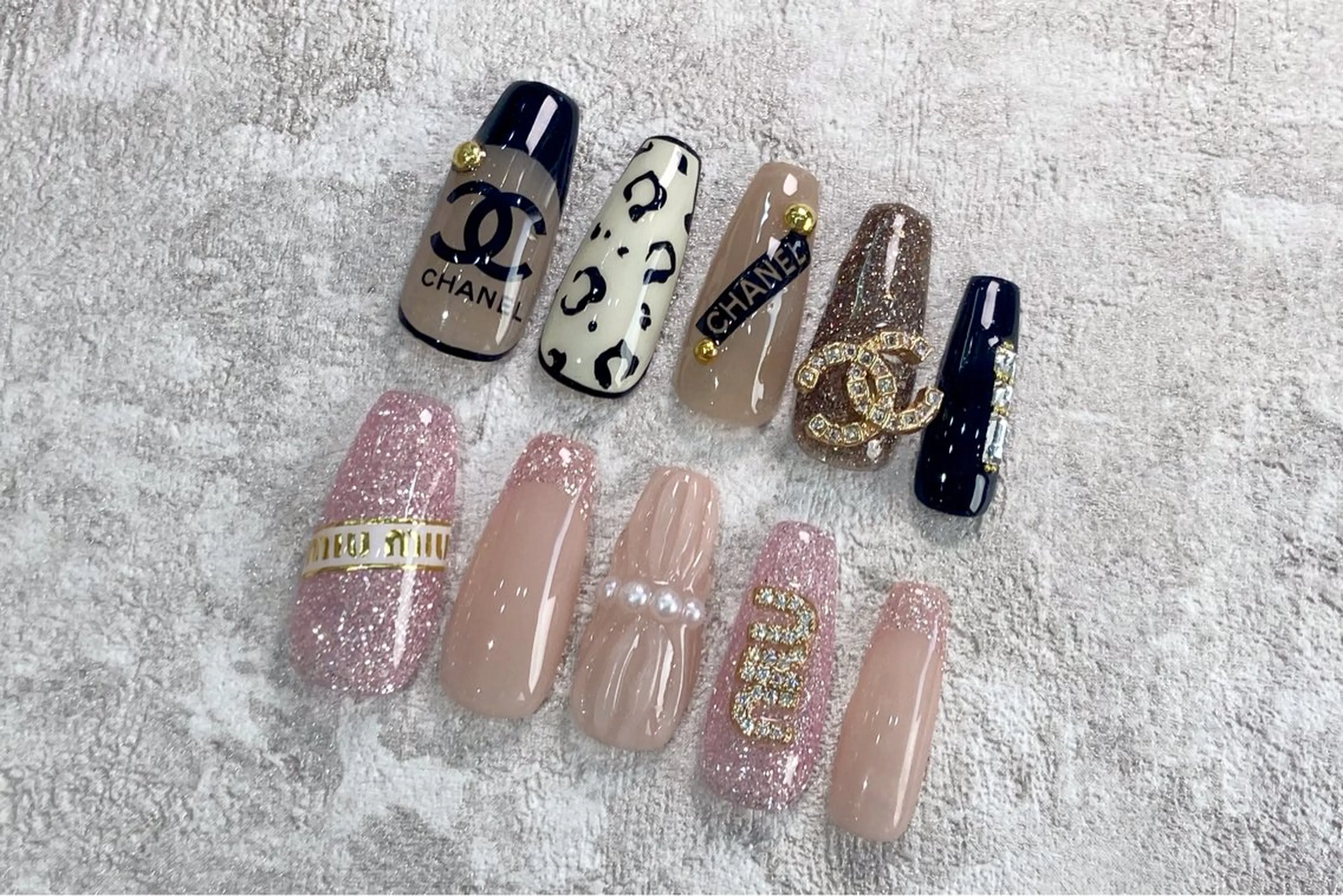 【オフあり】👑💍ハイブランドネイル💍👑の写真
