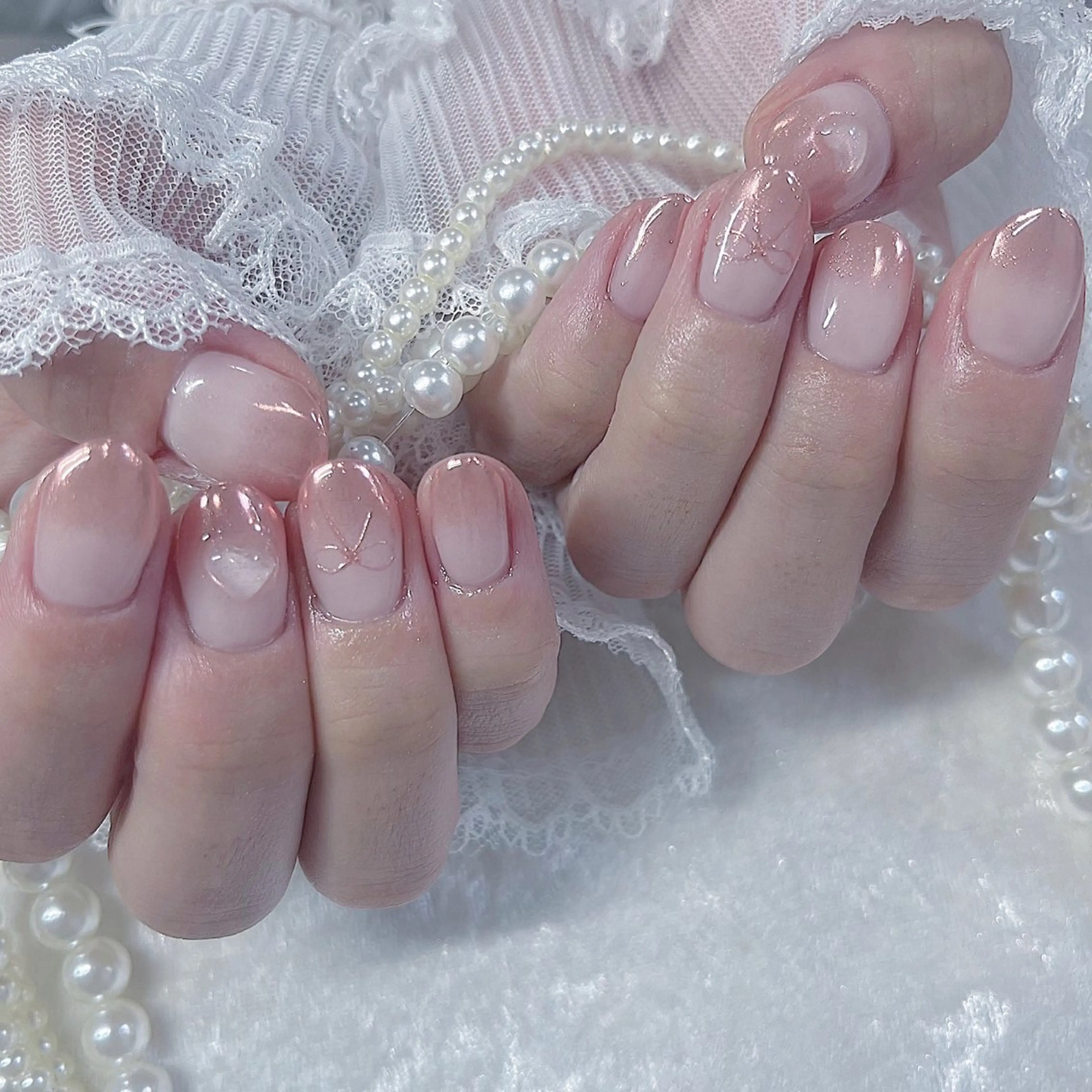 ネイル ハンドネイル Maya 🧊🫧‪のネイルデザイン
