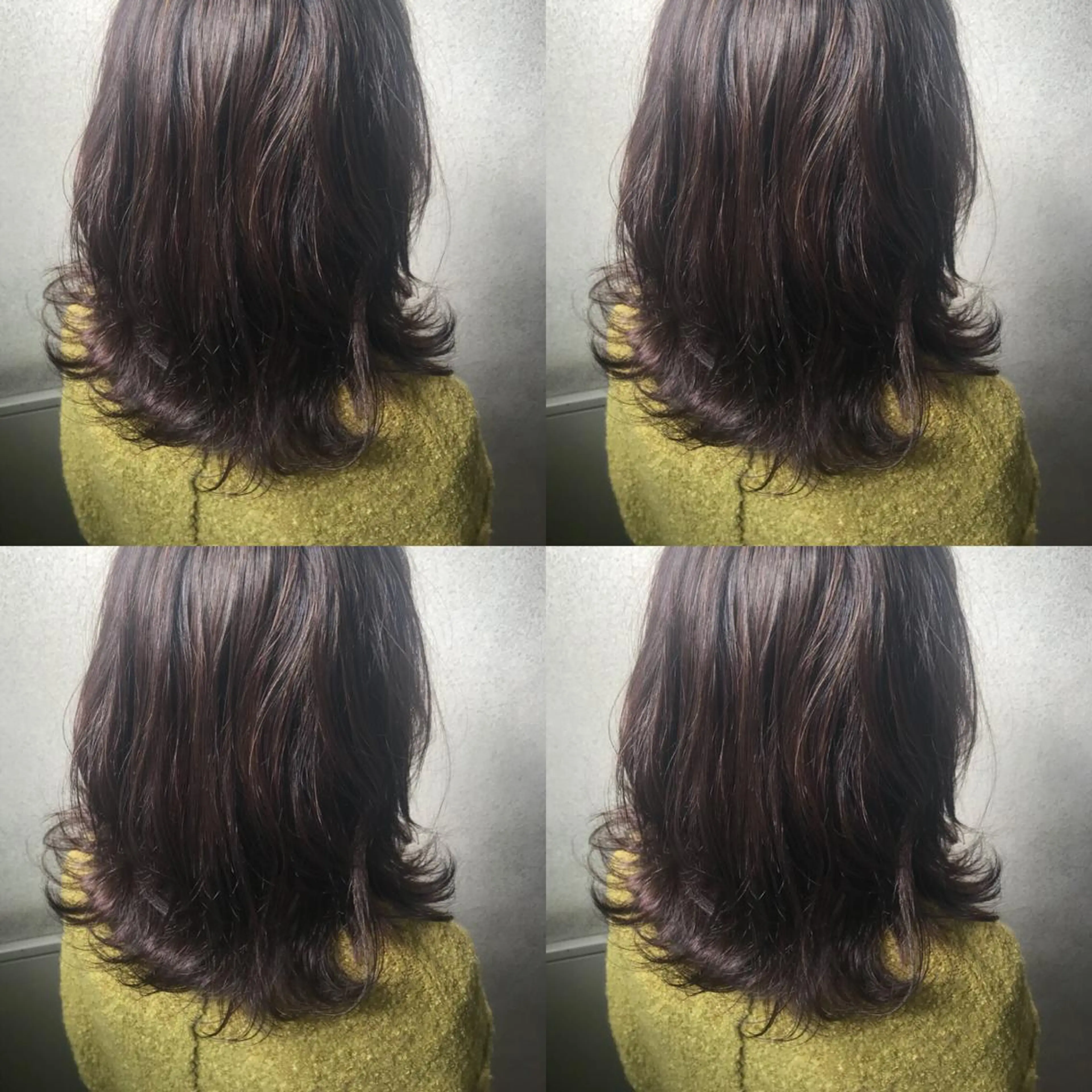 ミディアム カラー ヘアカラー SALOWIN所属・小栗 麻衣のヘアスタイル