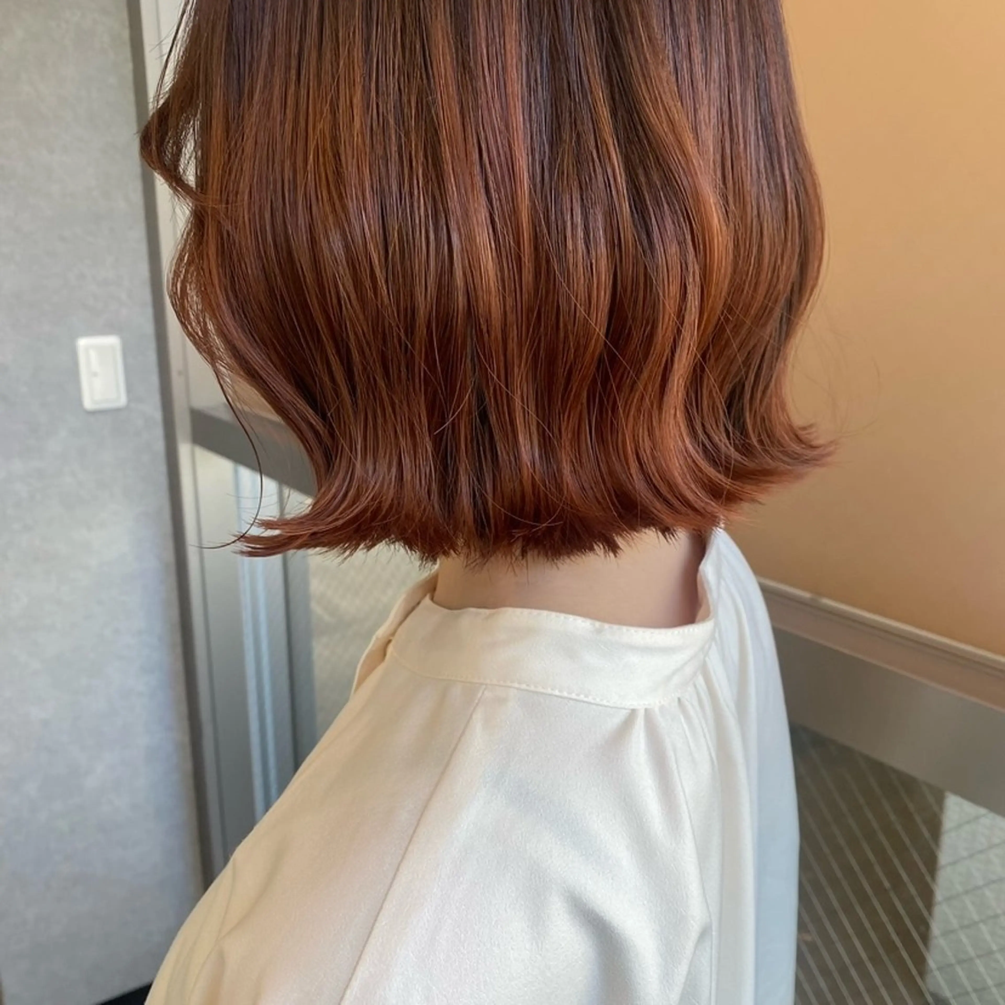 ショート カラー yukari🌷名駅 ＊大人かわいい艶髪のヘアスタイル