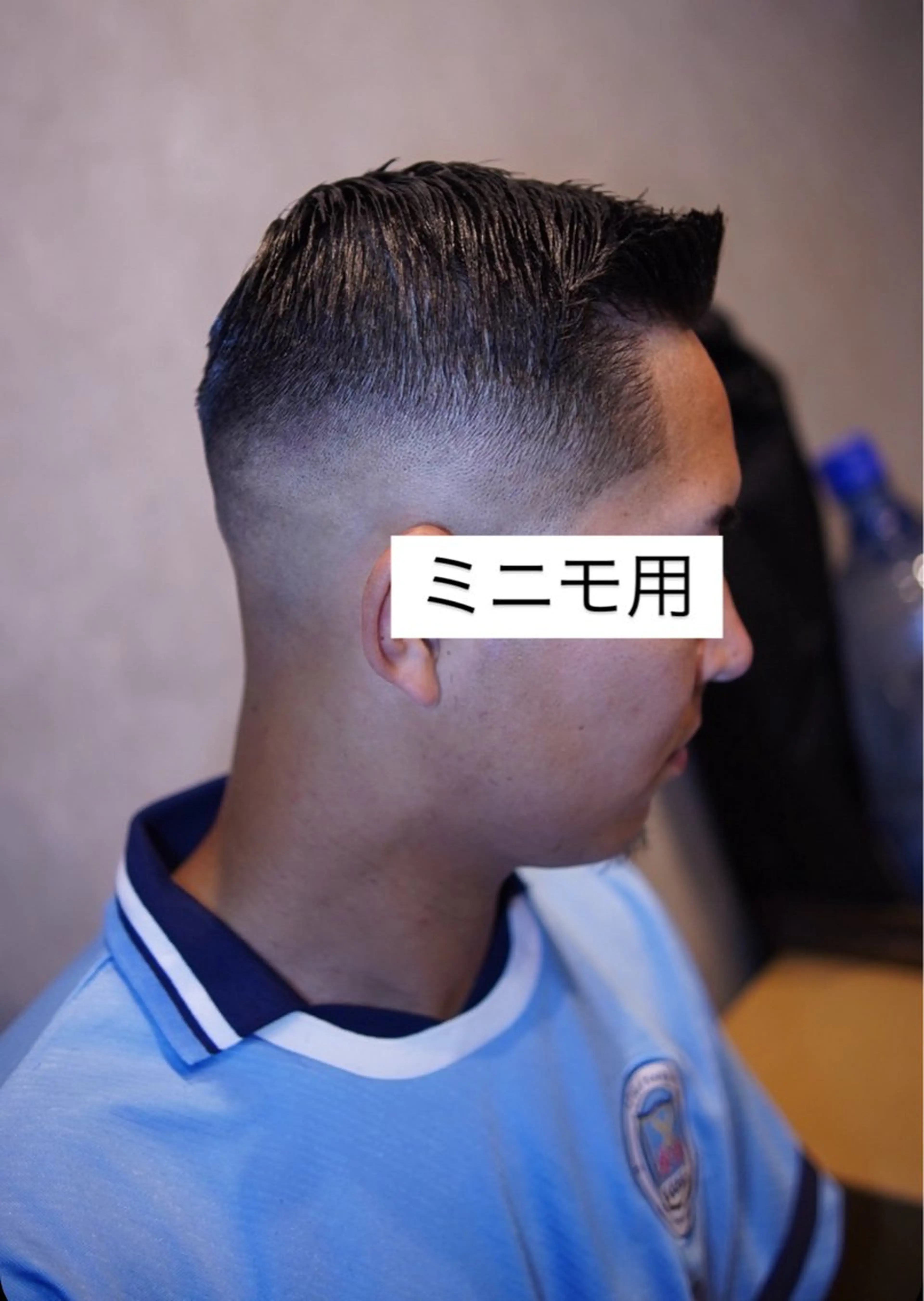 ショート メンズ 佐々木/銀座/無料 大会用スキンフェードのヘアスタイル
