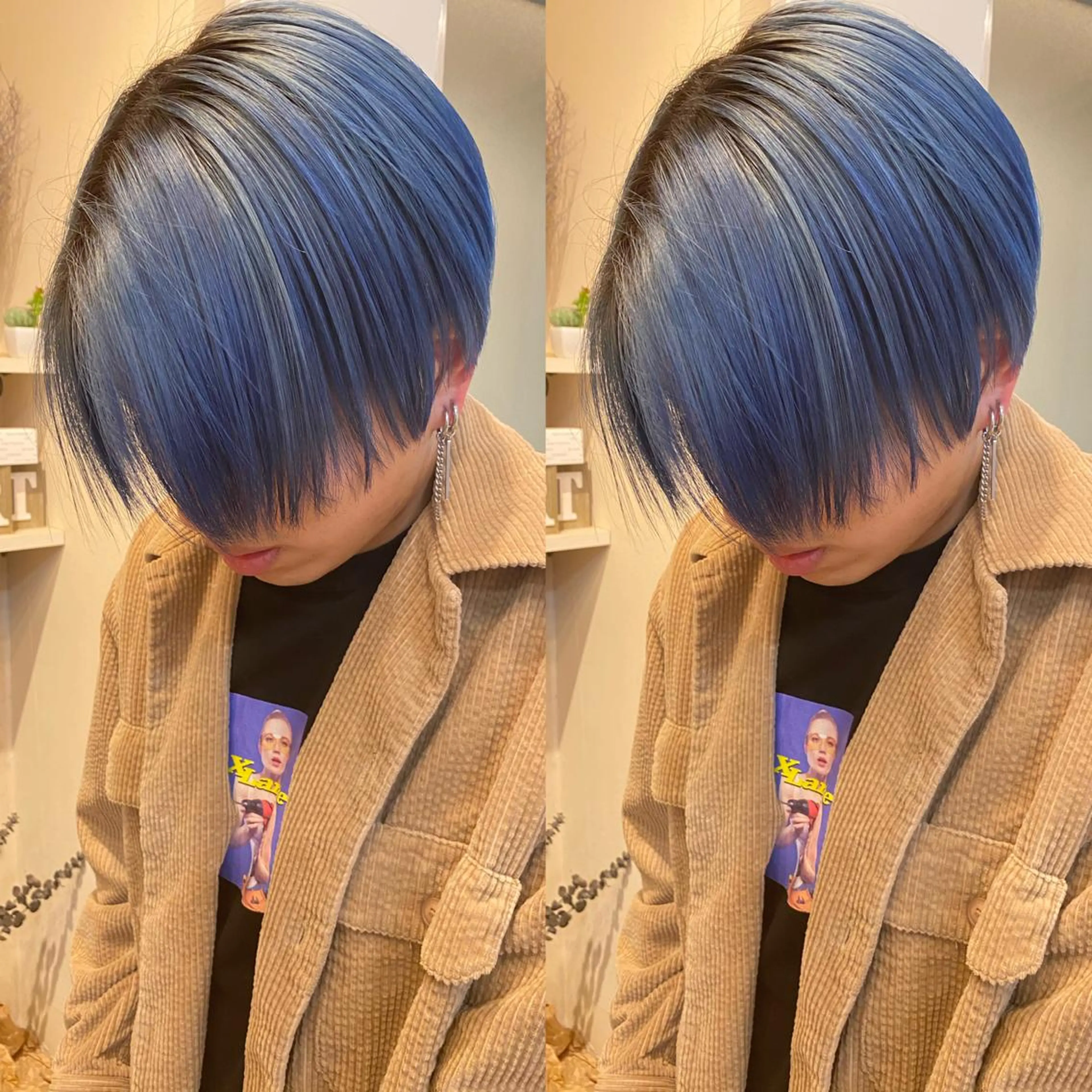 ショート カラー ⭐️横浜ブリーチ特化 美容師 堤涼⭐️のヘアスタイル